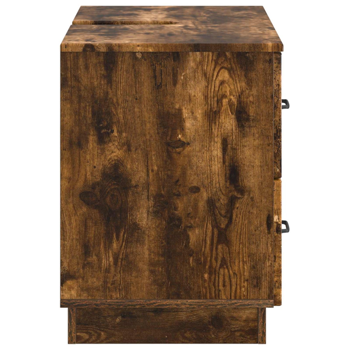 Baderomsvaskeskap HOORN Røkt Eik 82 x 41 x 56 cm Konstruert tre
