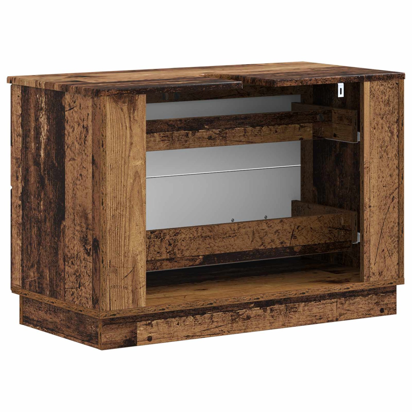 Baderomsvaskeskap HOORN Gammelt tre 82 x 41 x 56 cm