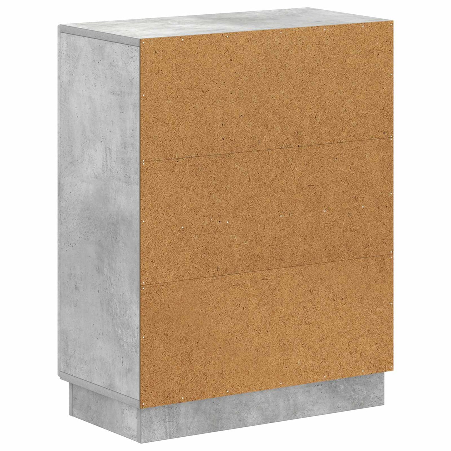Baderom Oppbevaringsskap HOORN Betonggrå 59,5 x 31 x 77 cm