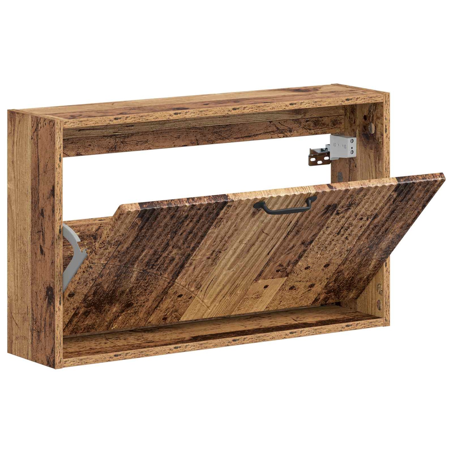 Vegghengt skoskap HOORN 71 x 17 x 43 cm Konstruert tre