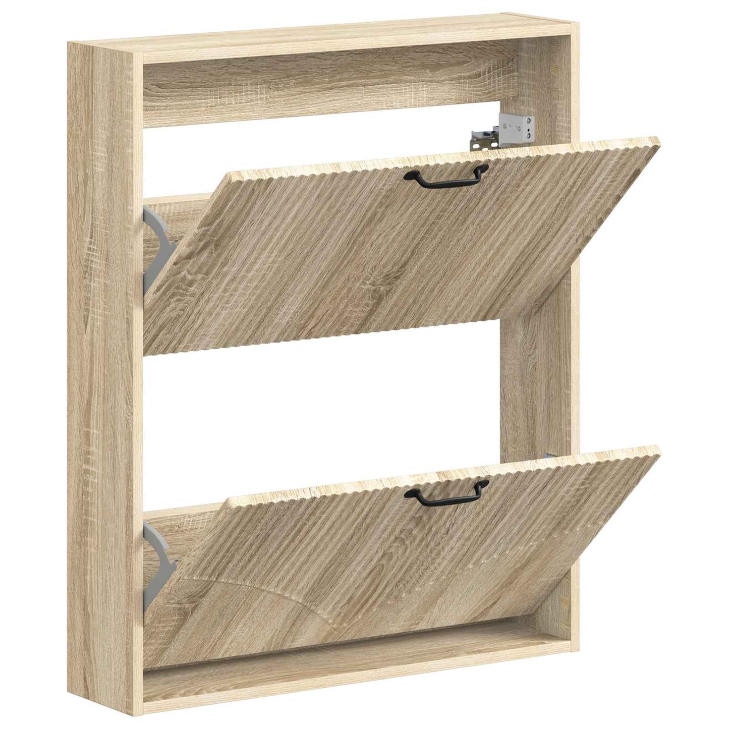 Vegghengt skoskap HOORN 71 x 17 x 86 cm Konstruert tre