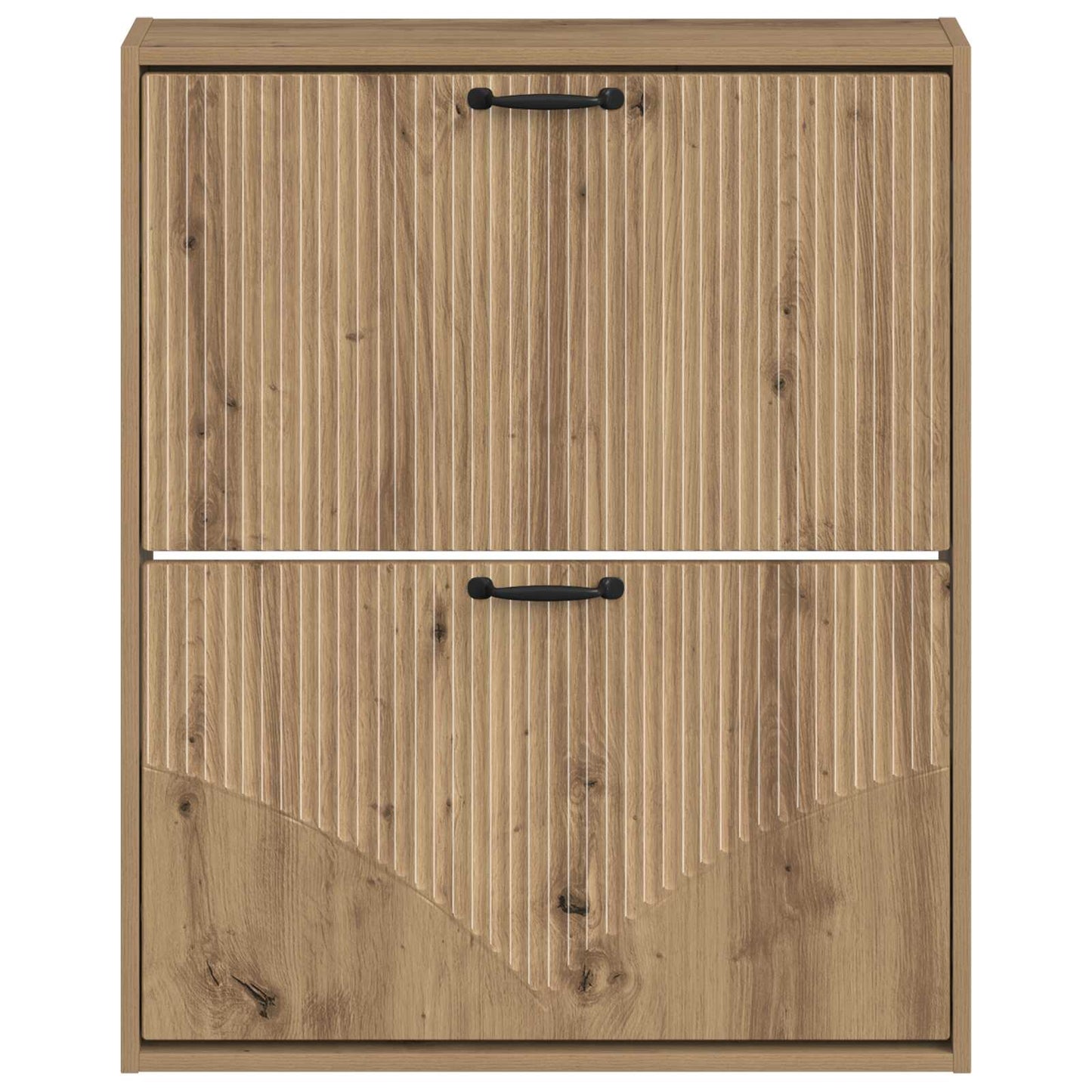 Vegghengt skoskap HOORN 71 x 17 x 86 cm Konstruert tre