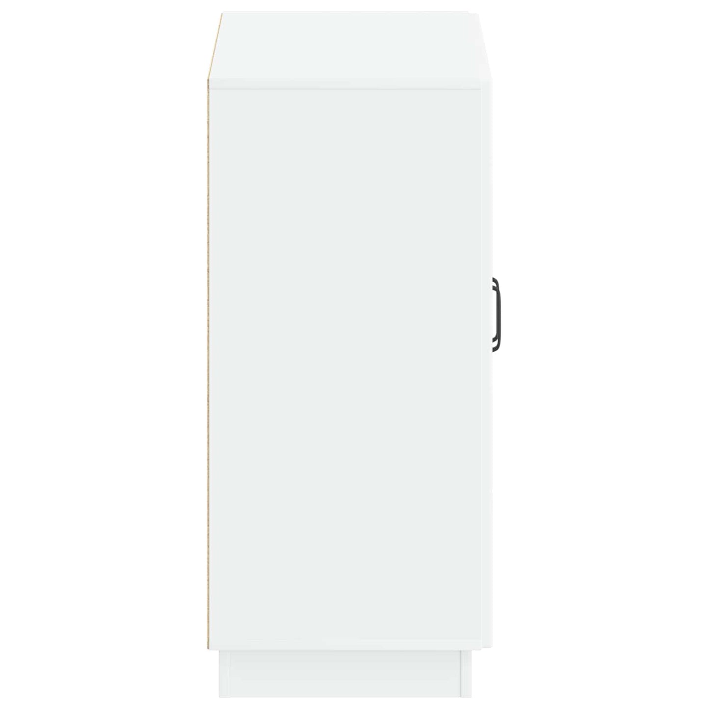 Sko Skap HOORN 59,5 x 39,5 x 87 cm Konstruert tre Hvit
