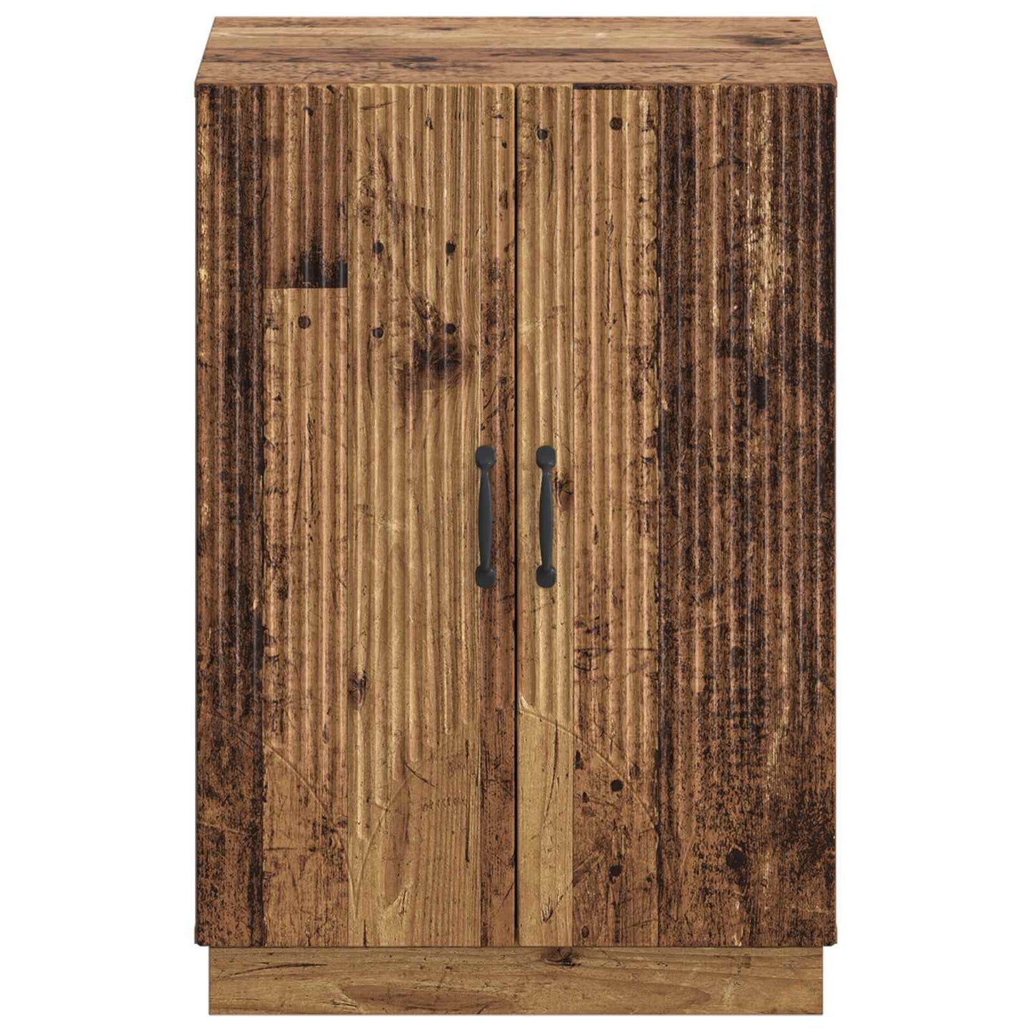 Sko Skap HOORN 59,5 x 39,5 x 87 cm Konstruert tre Gammelt tre
