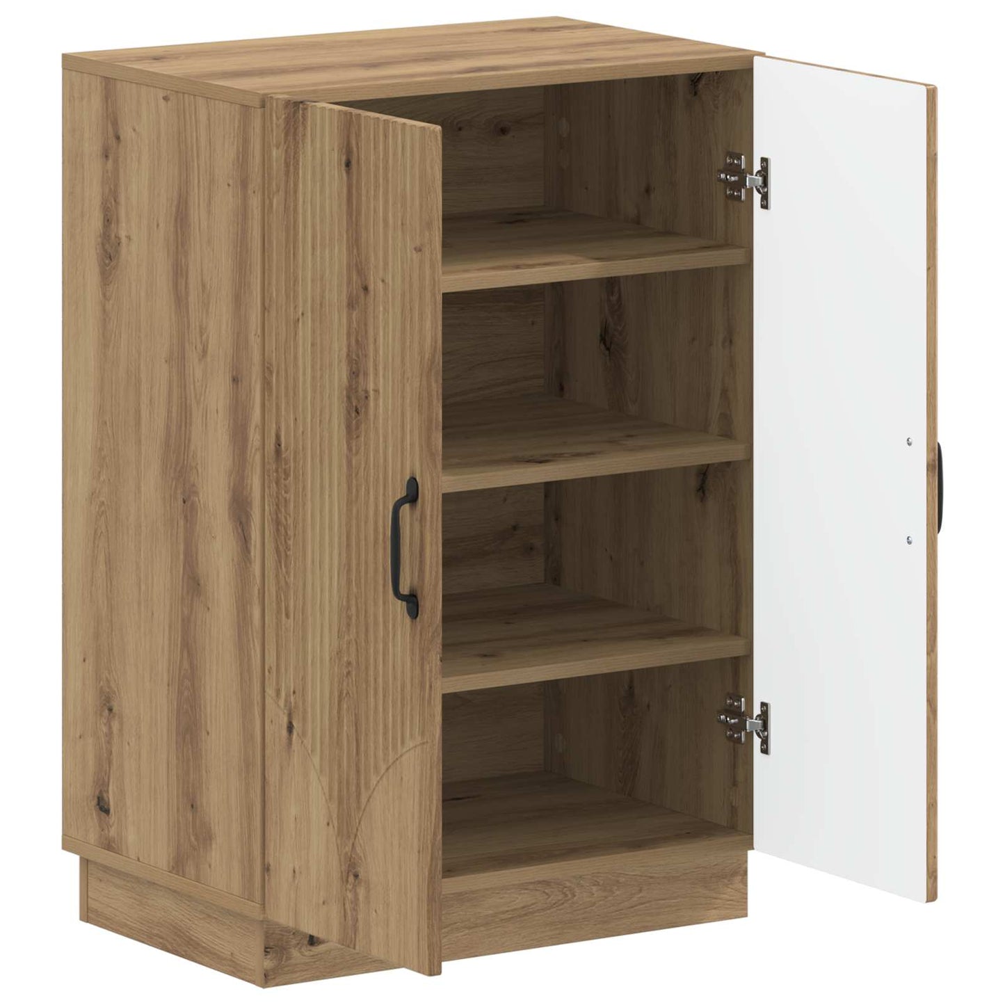 Sko Skap HOORN 59,5 x 39,5 x 87 cm Konstruert tre Artisan eik