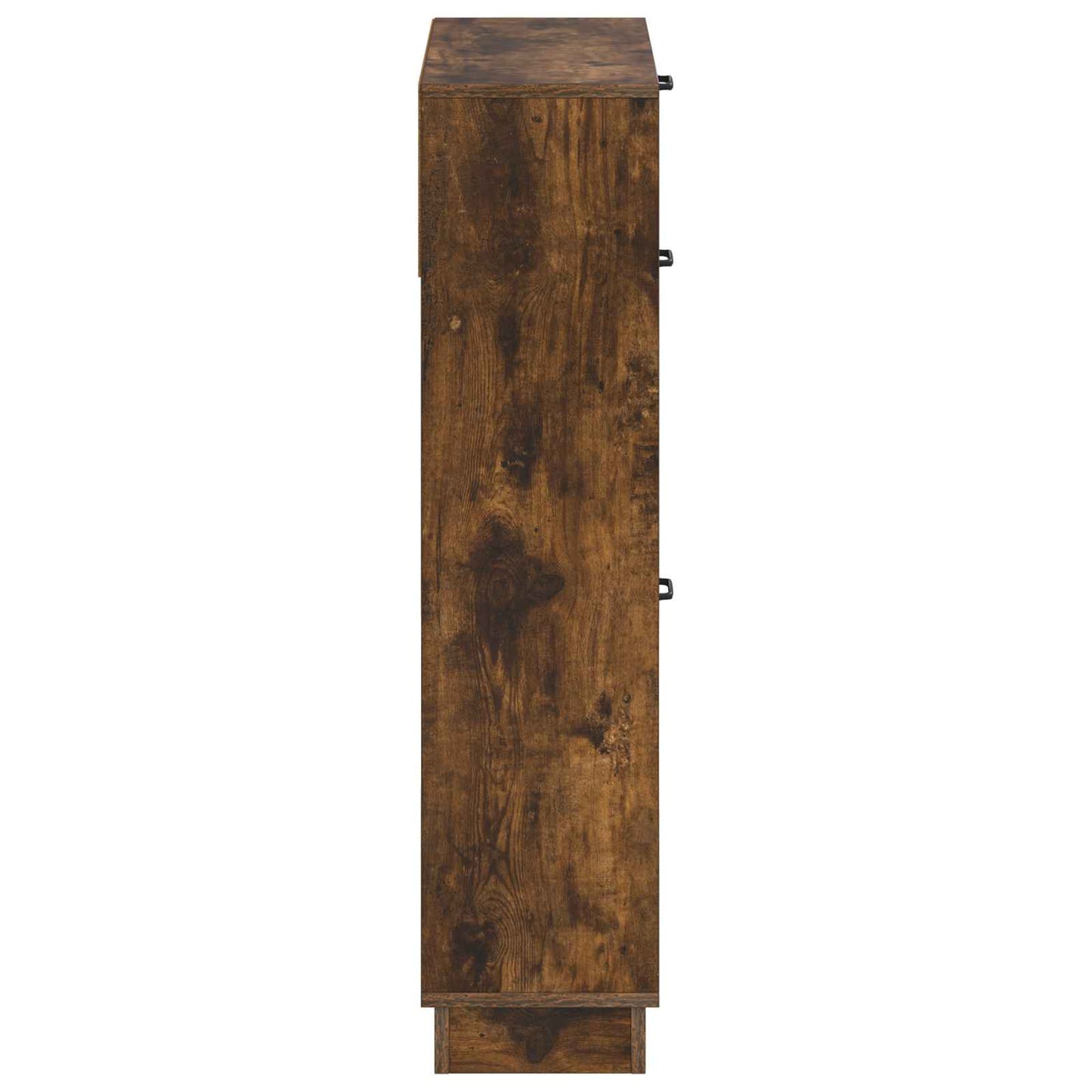 Sko Skap HOORN 78 x 24 x 100 cm Konstruert tre Røkt Eik