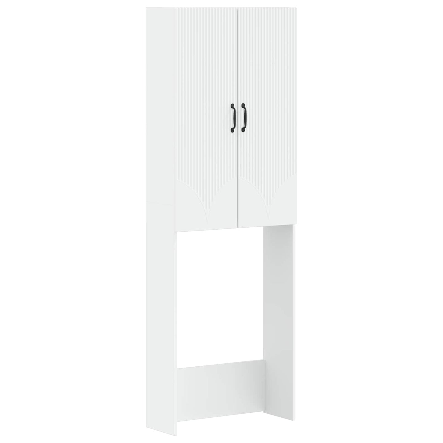 Toalett skap HOORN Hvit 66 x 25,5 x 190 cm Konstruert tre