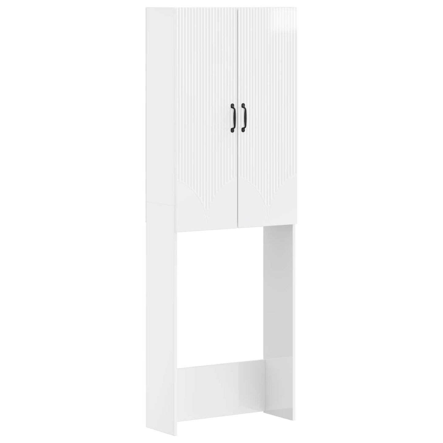 Toalett skap HOORN Høgglans hvit 66 x 25,5 x 190 cm