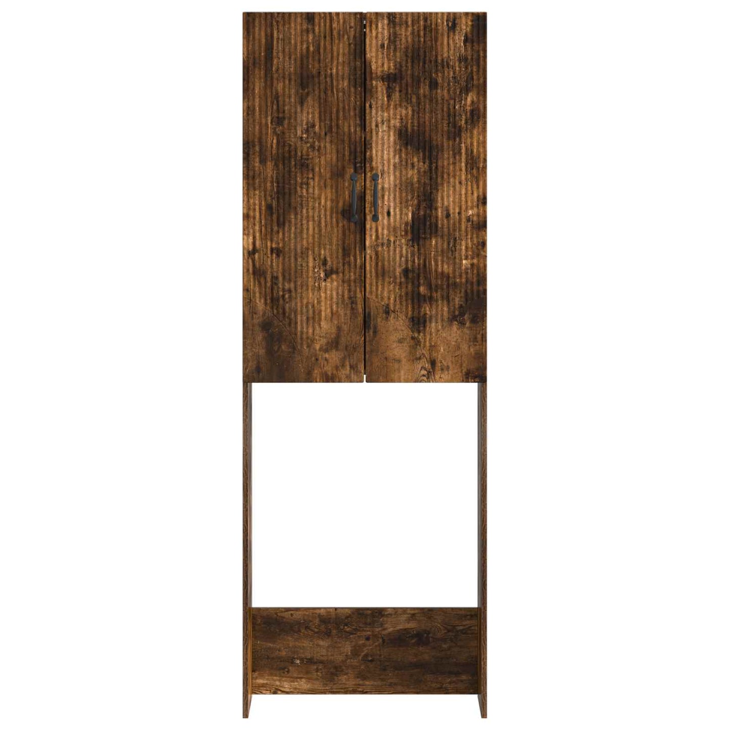 Toalett skap HOORN Røkt Eik 66 x 25,5 x 190 cm Konstruert tre