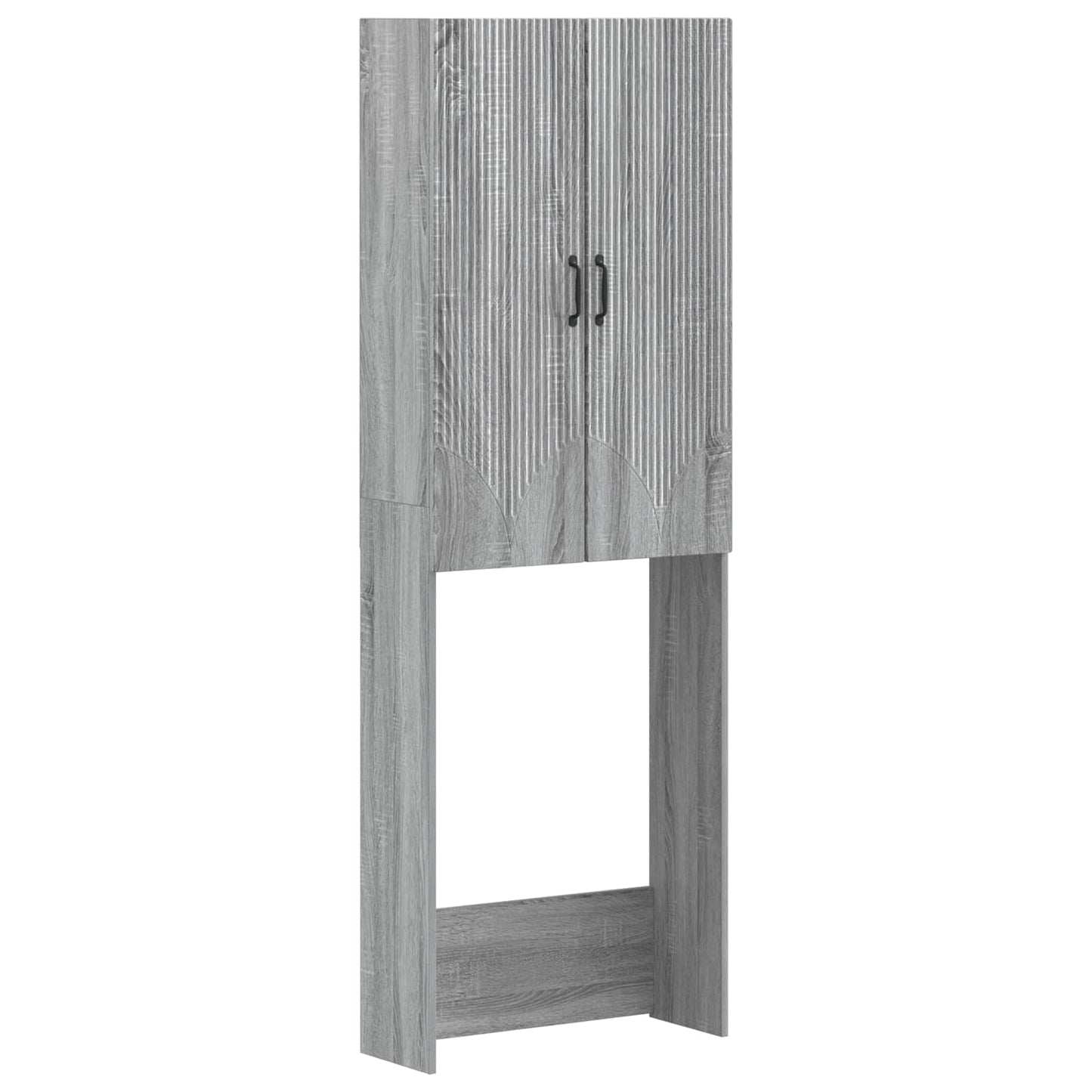 Toalett skap HOORN Grå Sonoma 66 x 25,5 x 190 cm Konstruert tre