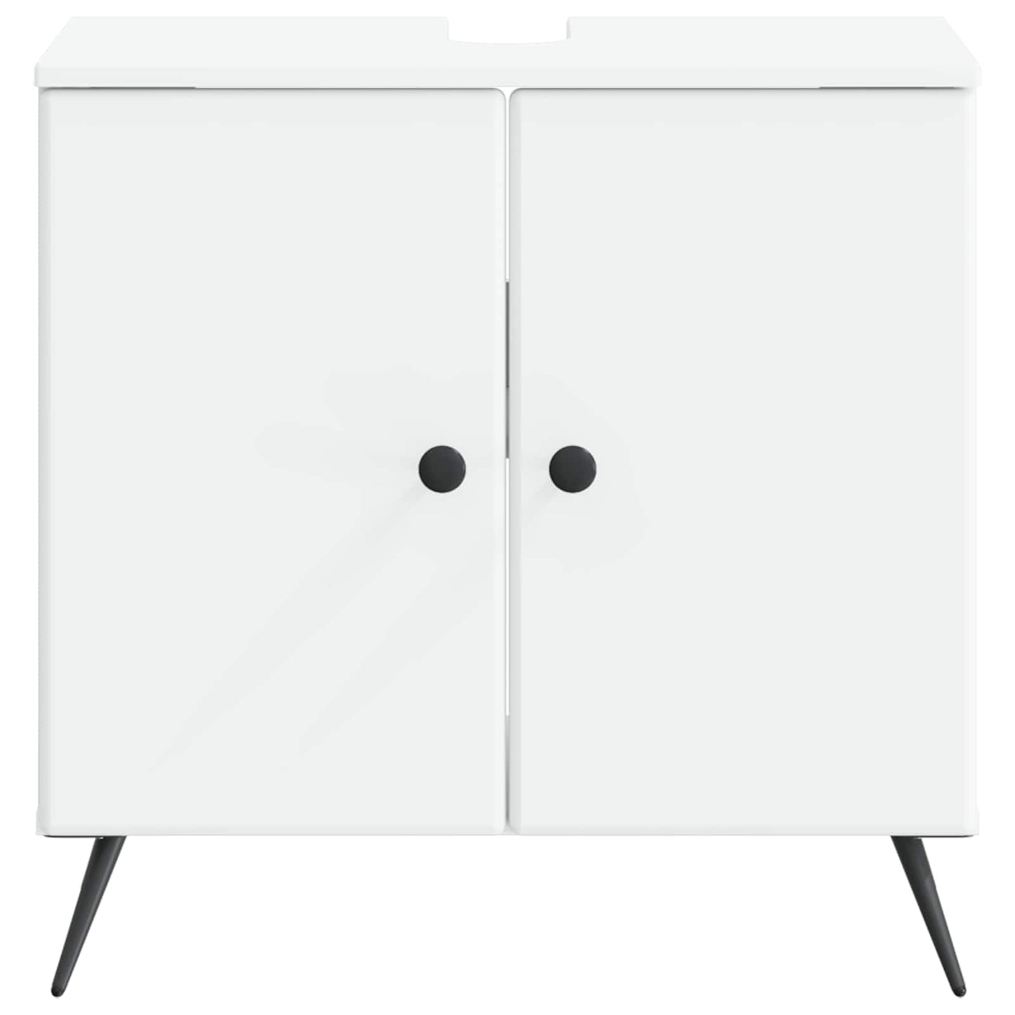 Baderomsvaskeskap BREDA Hvit 59,5 x 31,5 x 59 cm Konstruert tre