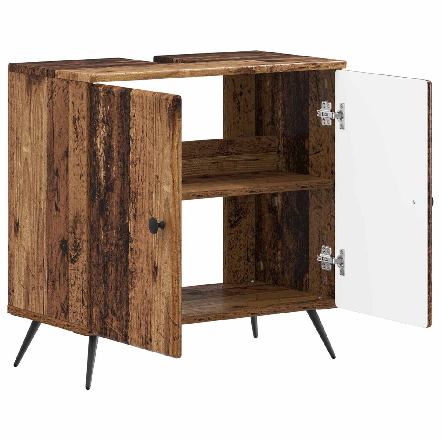 Baderomsvaskeskap BREDA Gammelt tre 59,5 x 31,5 x 59 cm