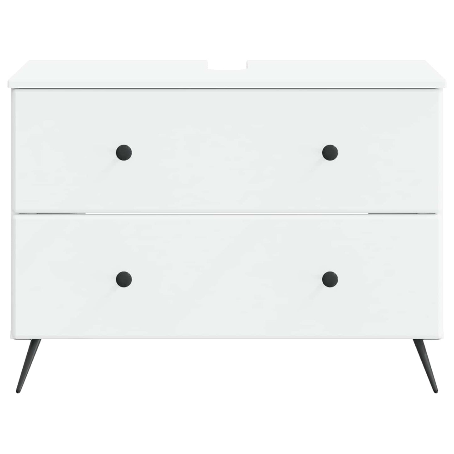 Baderomsvaskeskap BREDA Hvit 82 x 41 x 59 cm Konstruert tre