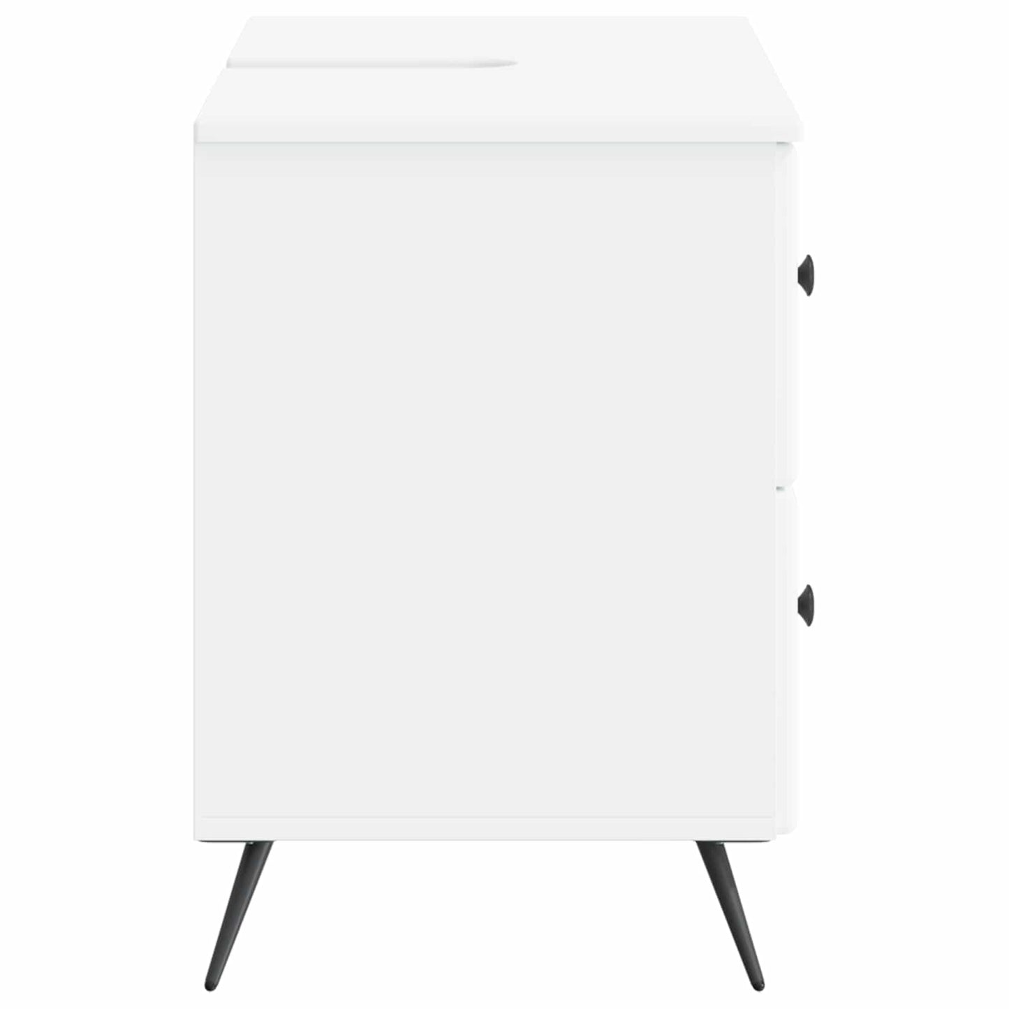 Baderomsvaskeskap BREDA Hvit 82 x 41 x 59 cm Konstruert tre