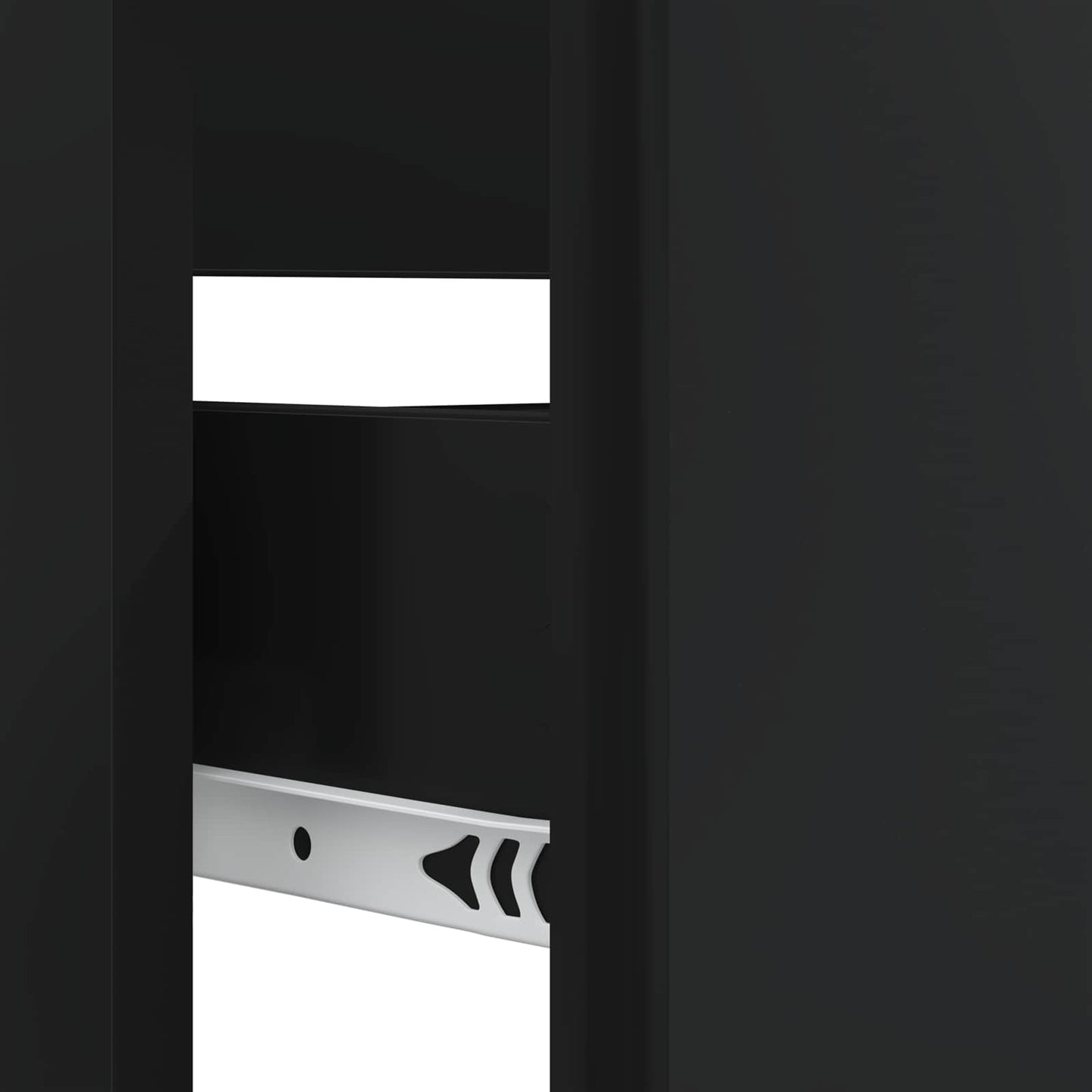 Baderomsvaskeskap BREDA Svart 82 x 41 x 59 cm Konstruert tre