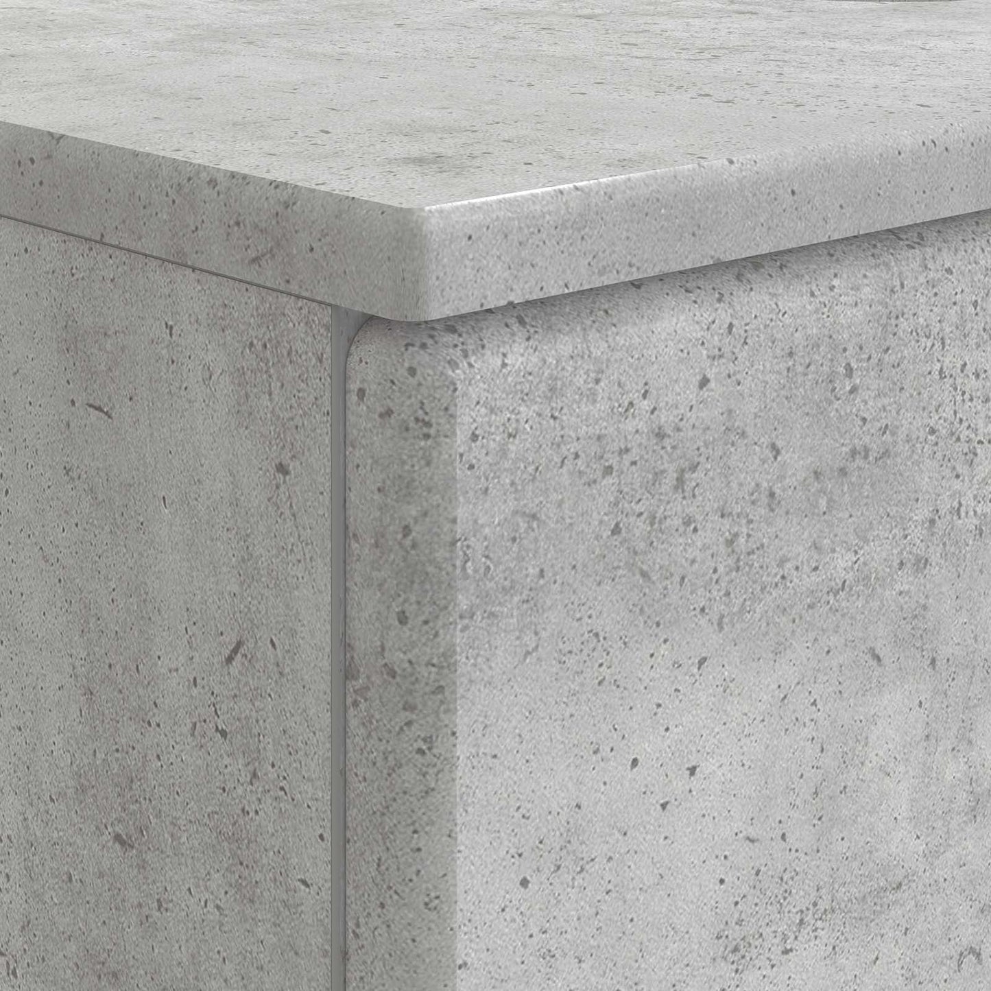 Baderomsvaskeskap BREDA Betonggrå 82 x 41 x 59 cm