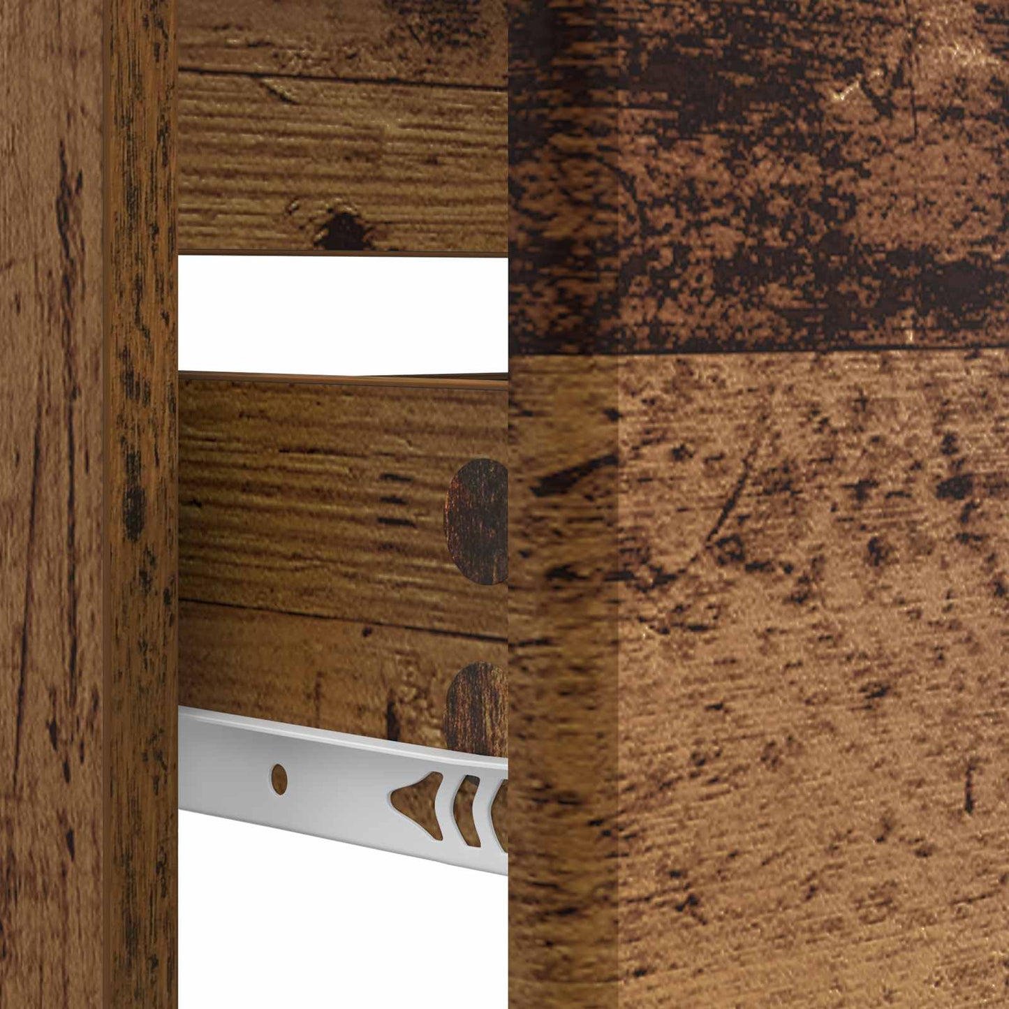 Baderomsvaskeskap BREDA Gammelt tre 82 x 41 x 59 cm