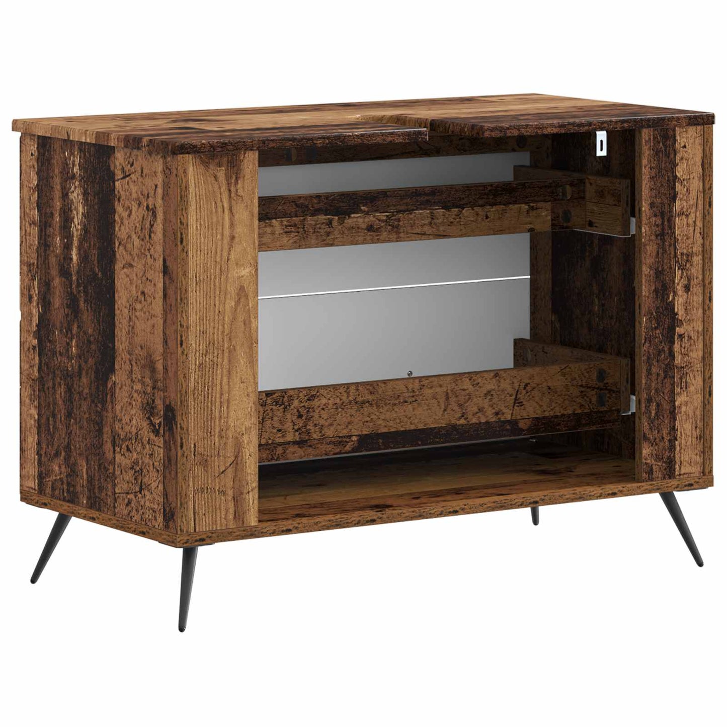 Baderomsvaskeskap BREDA Gammelt tre 82 x 41 x 59 cm