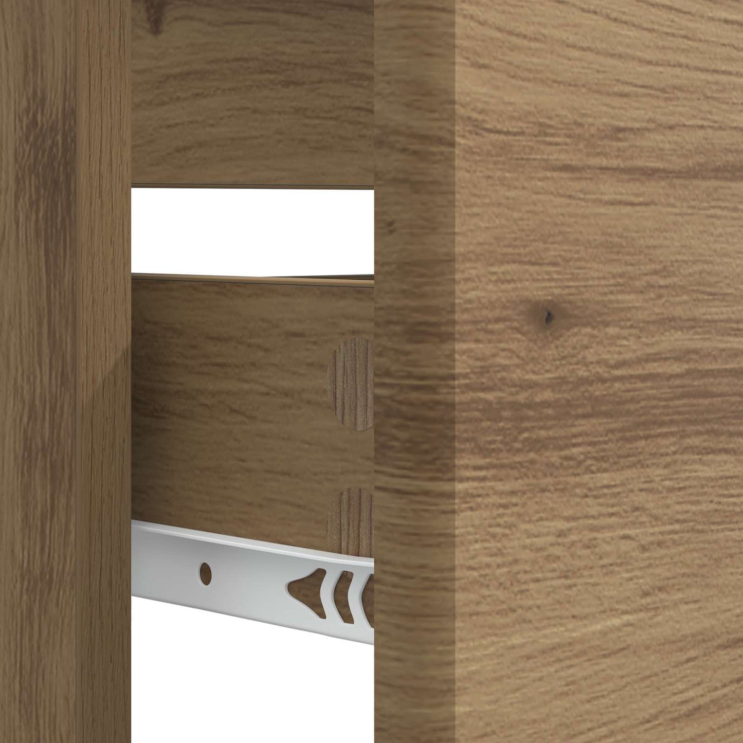 Baderomsvaskeskap BREDA Artisan eik 82 x 41 x 59 cm