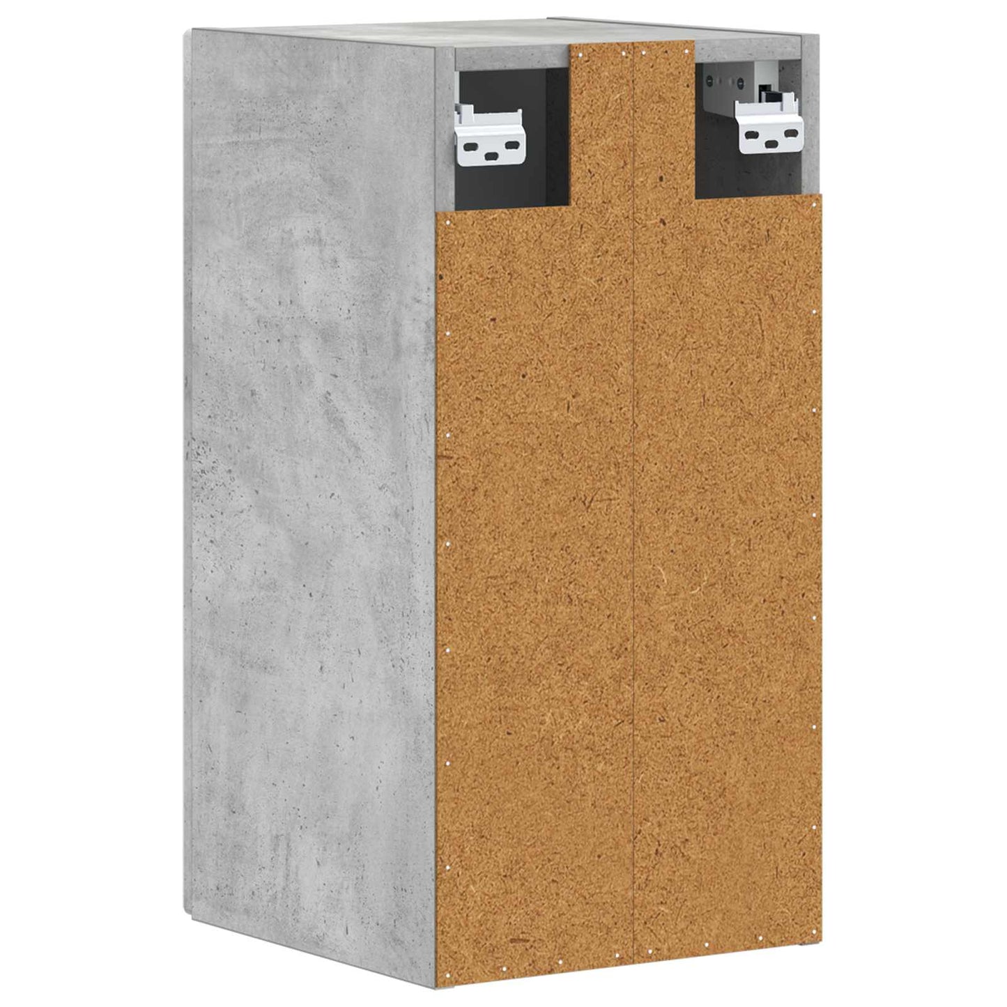 Baderom veggskap BREDA Betonggrå 30 x 31 x 59 cm Konstruert tre