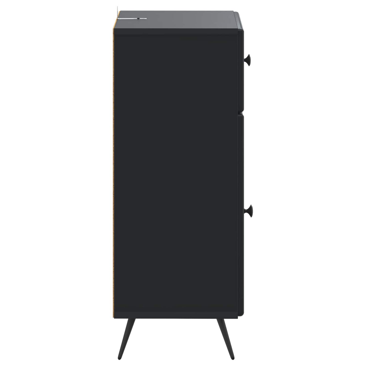 Baderom Oppbevaringsskap BREDA Svart 30 x 31 x 80 cm