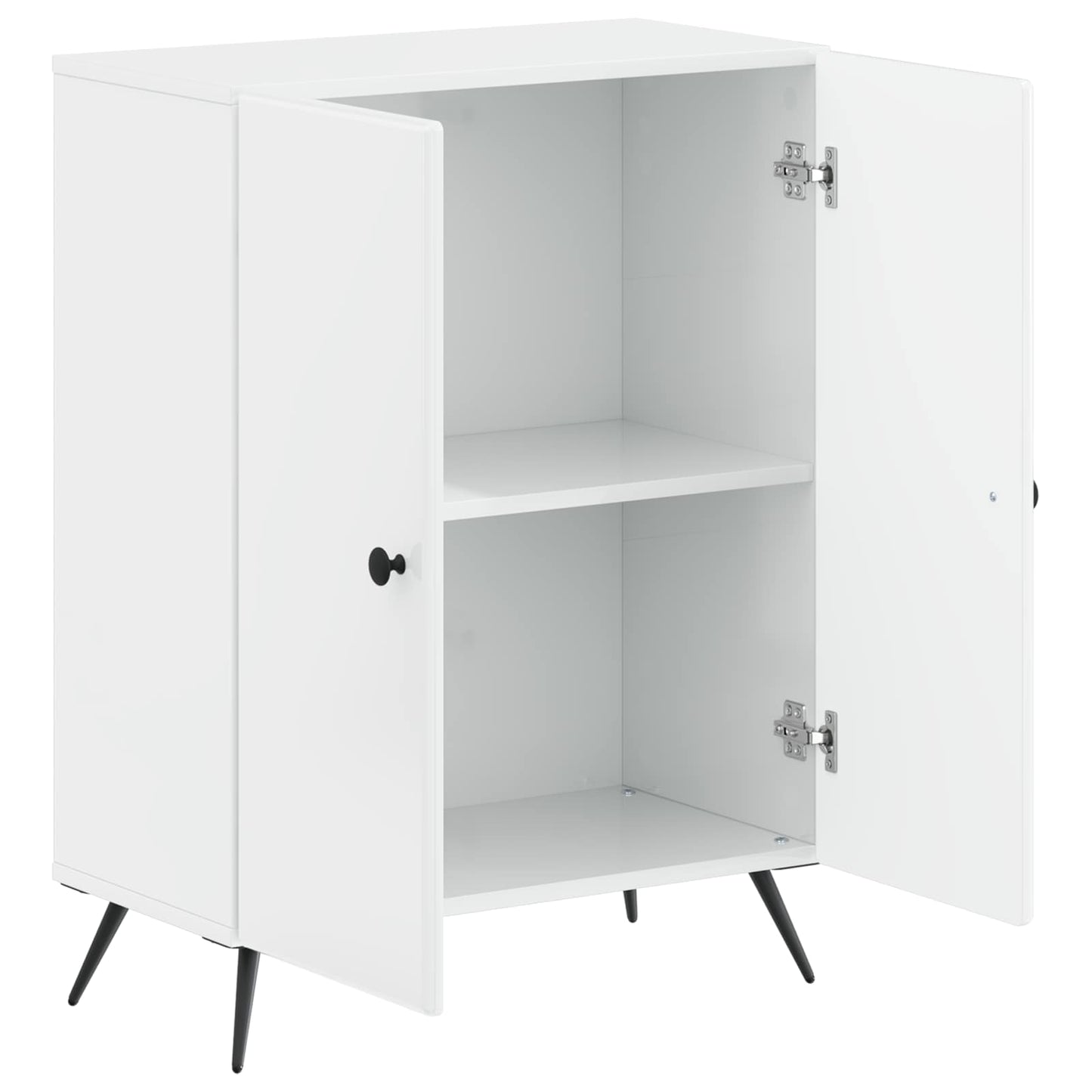 Baderom Oppbevaringsskap BREDA Høgglans hvit 59,5 x 31 x 80 cm