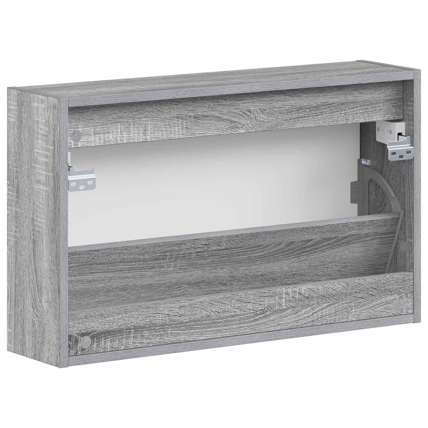 Vegghengt skoskap BREDA 71 x 17 x 43 cm Konstruert tre