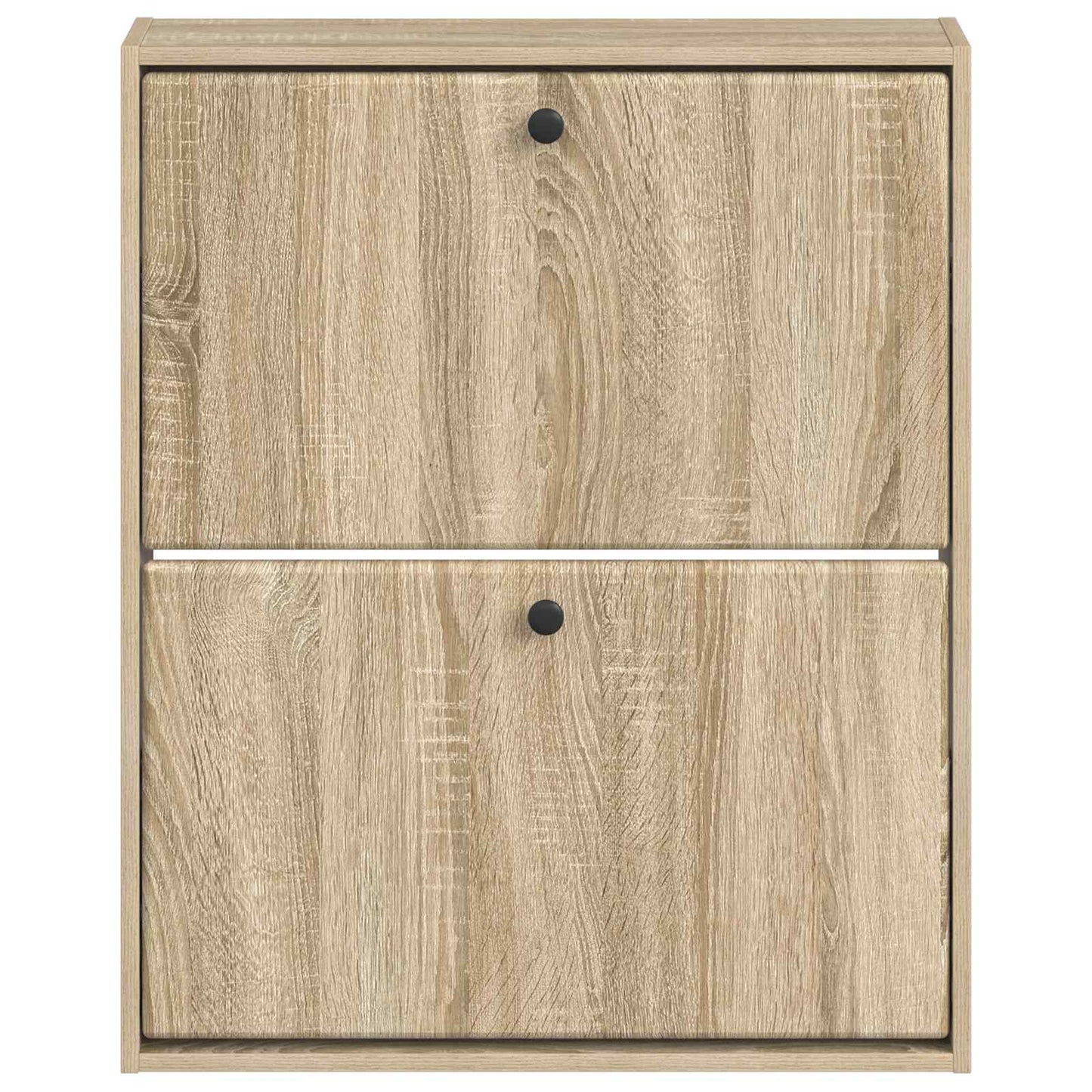 Vegghengt skoskap BREDA 71 x 17 x 86 cm Konstruert tre