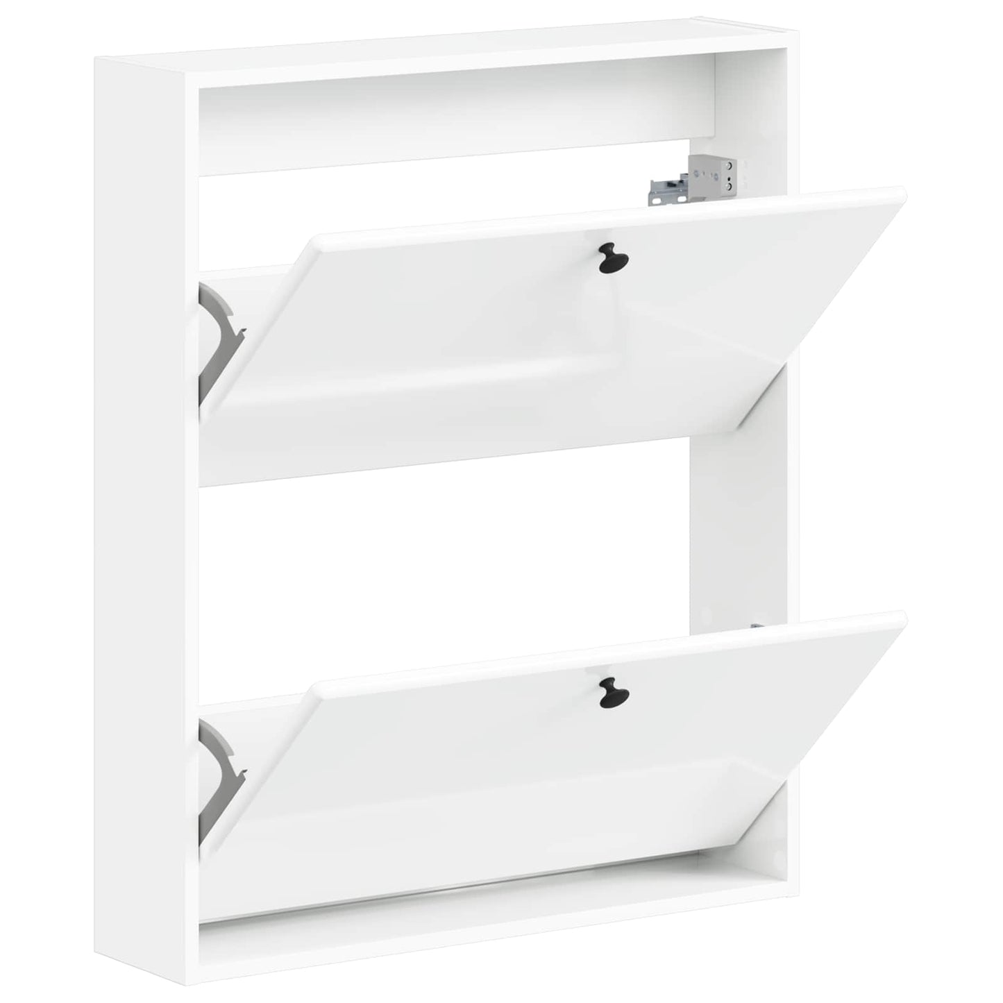 Vegghengt skoskap BREDA 71 x 17 x 86 cm Konstruert tre