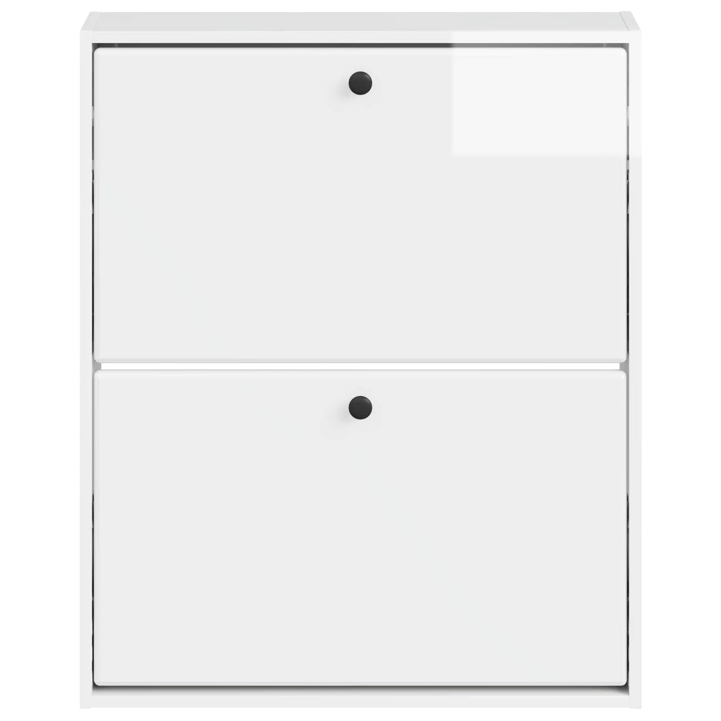 Vegghengt skoskap BREDA 71 x 17 x 86 cm Konstruert tre