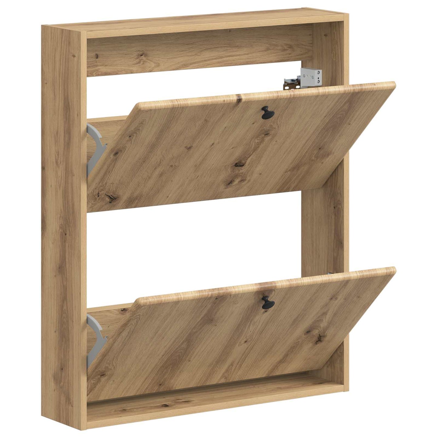 Vegghengt skoskap BREDA 71 x 17 x 86 cm Konstruert tre