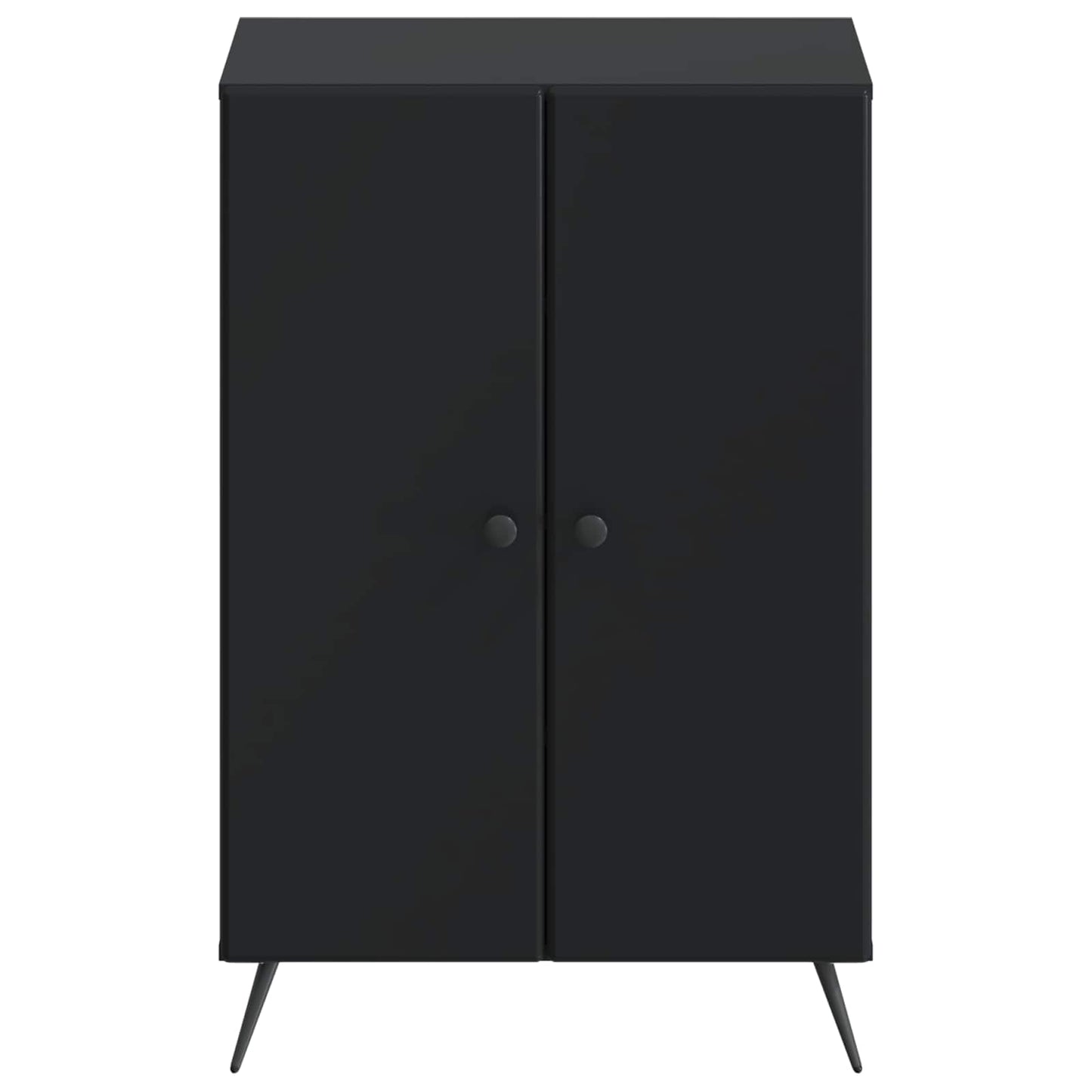 Sko Skap BREDA 59,5 x 39,5 x 90 cm Konstruert tre Svart