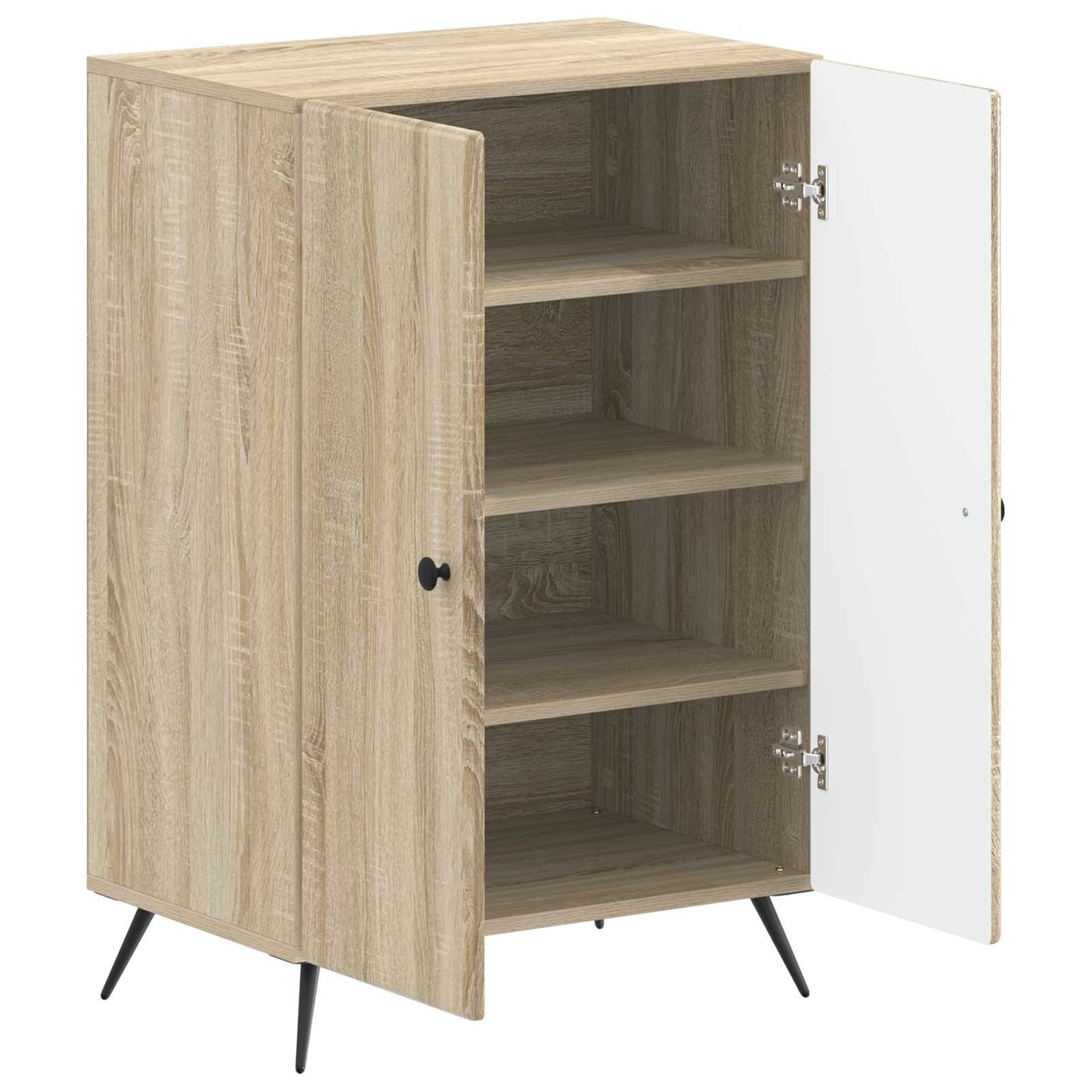 Sko Skap BREDA 59,5 x 39,5 x 90 cm Konstruert tre Sonoma eik