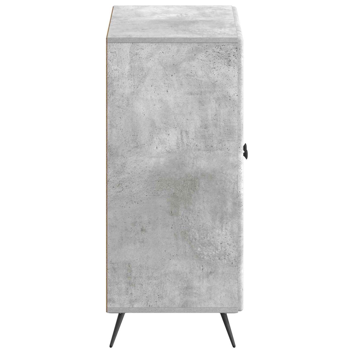 Sko Skap BREDA 59,5 x 39,5 x 90 cm Konstruert tre Betonggrå