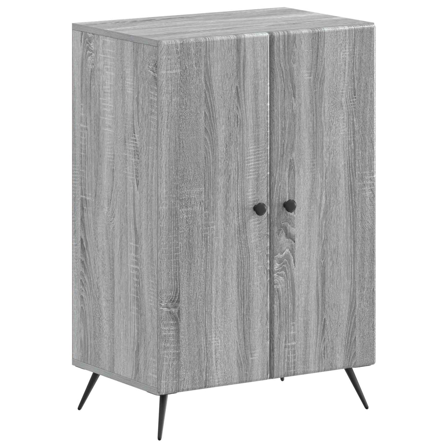 Sko Skap BREDA 59,5 x 39,5 x 90 cm Konstruert tre Grå Sonoma