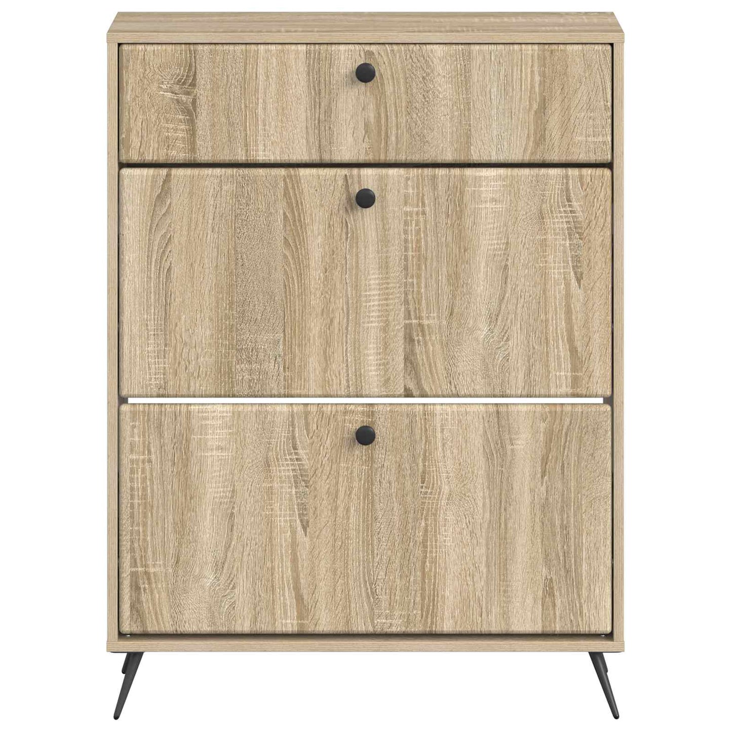 Sko Skap BREDA 78 x 24 x 103 cm Konstruert tre Sonoma eik
