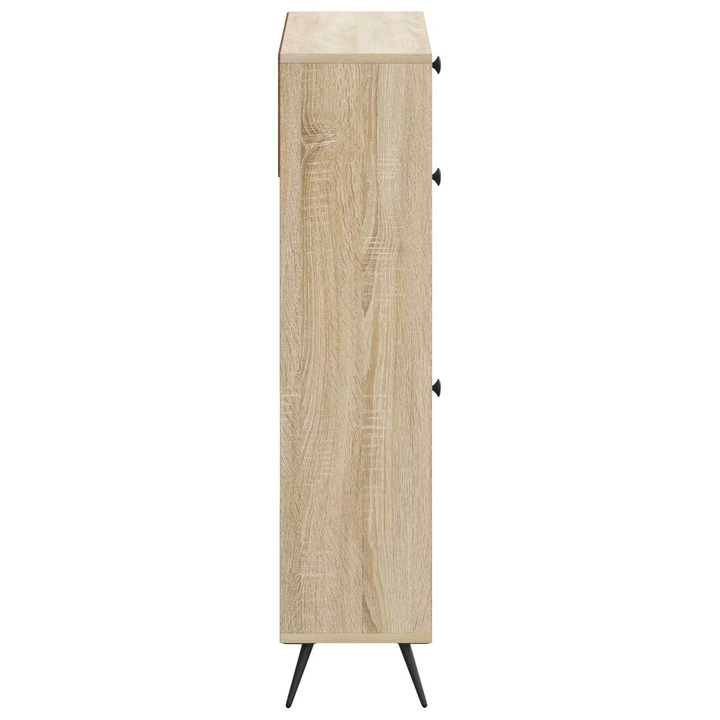 Sko Skap BREDA 78 x 24 x 103 cm Konstruert tre Sonoma eik