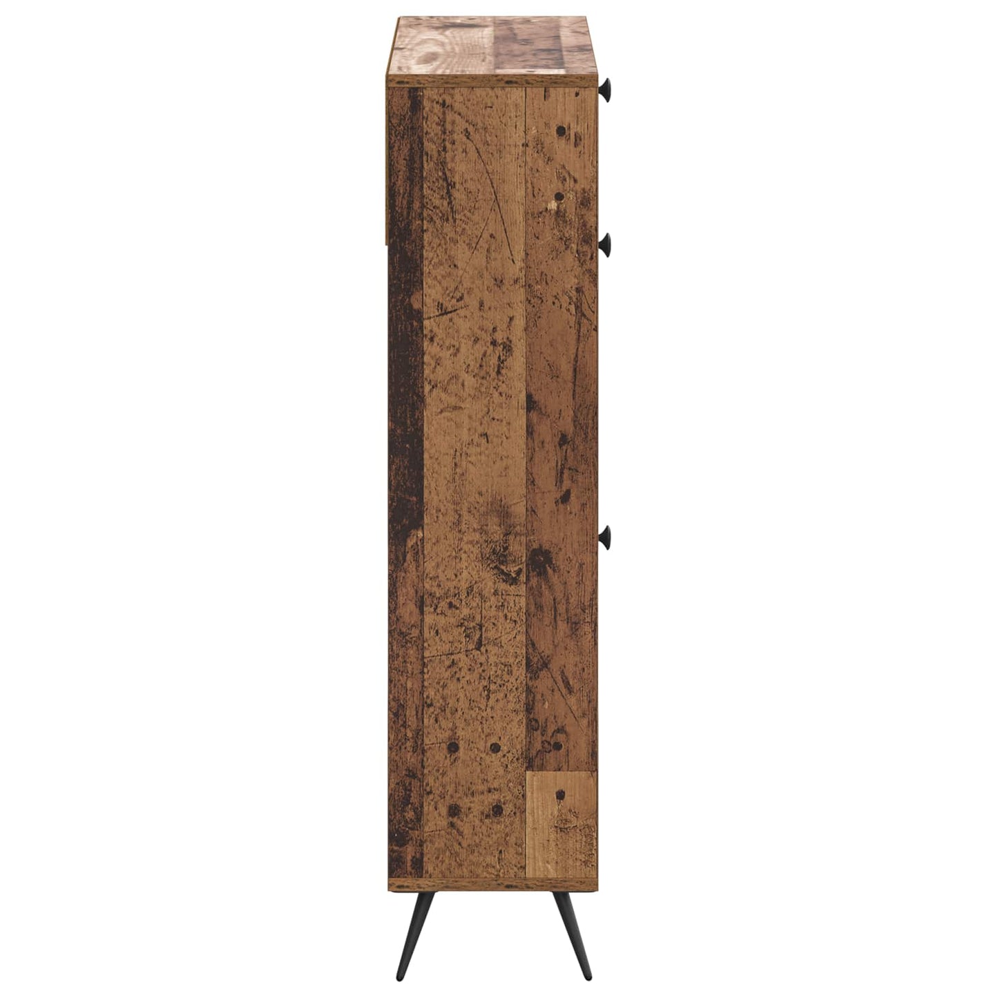 Sko Skap BREDA 78 x 24 x 103 cm Konstruert tre Gammelt tre