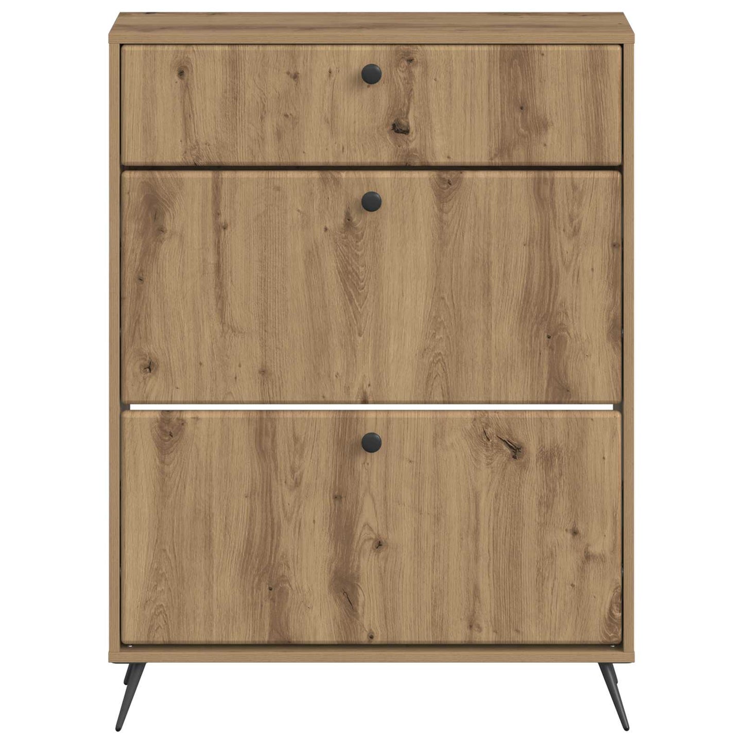Sko Skap BREDA 78 x 24 x 103 cm Konstruert tre Artisan eik