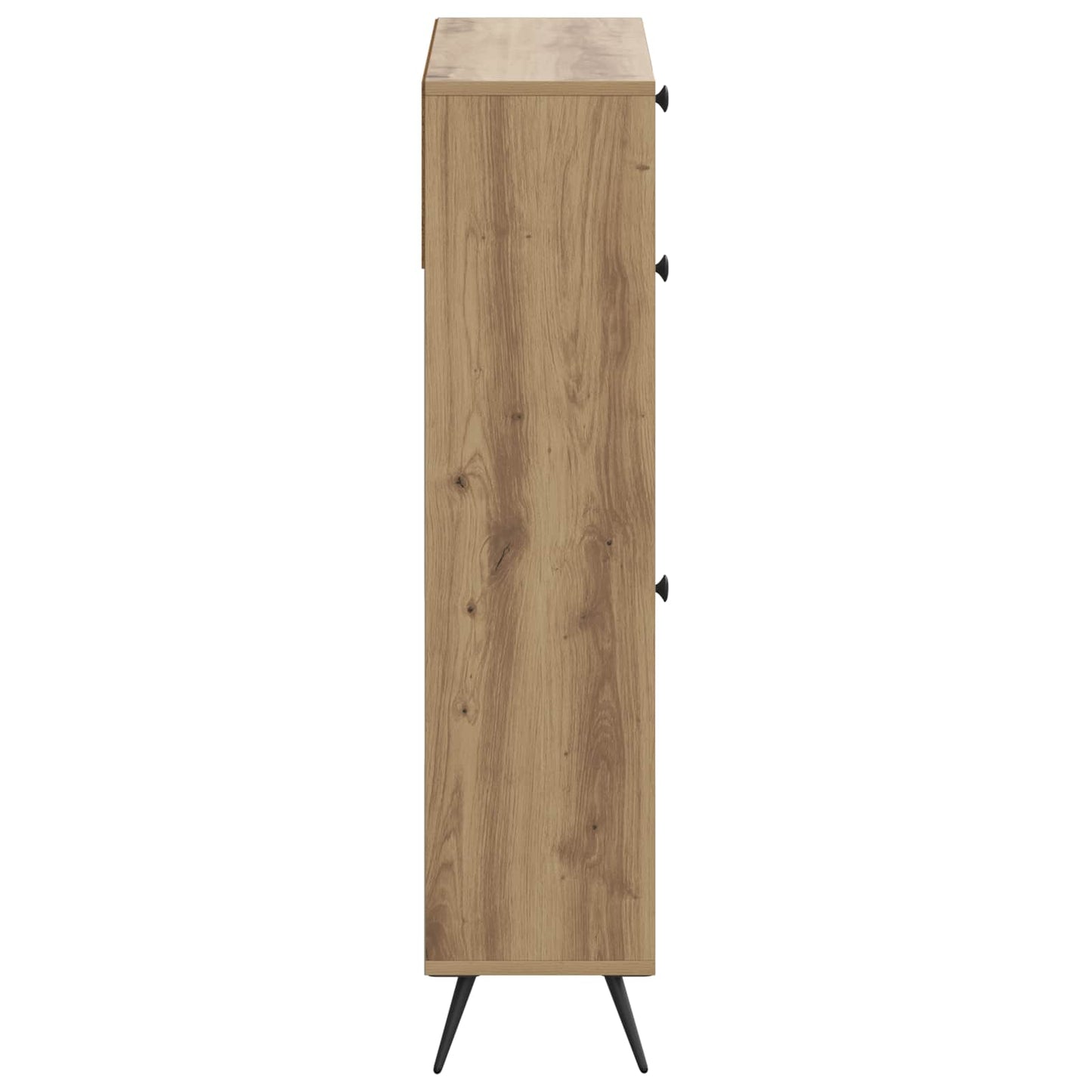 Sko Skap BREDA 78 x 24 x 103 cm Konstruert tre Artisan eik