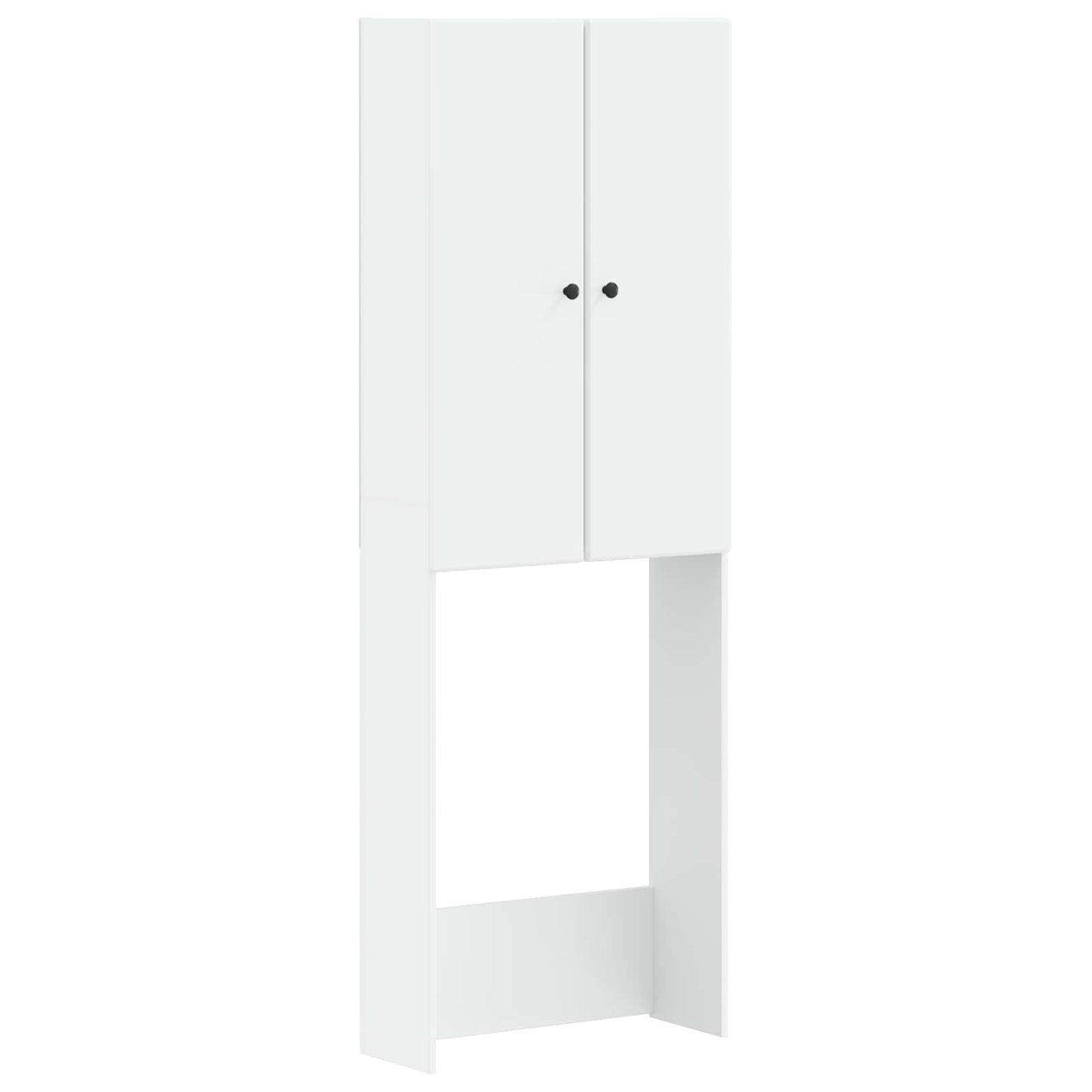 Toalett skap BREDA Hvit 66 x 25,5 x 190 cm Konstruert tre