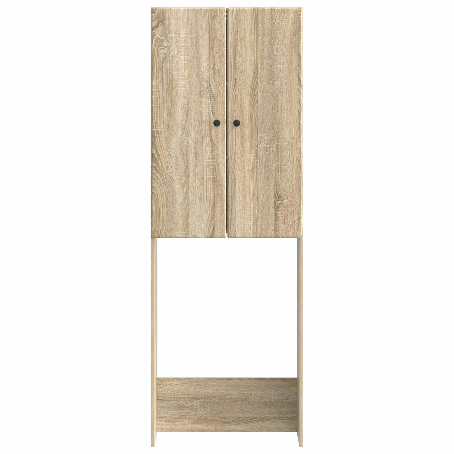 Toalett skap BREDA Sonoma eik 66 x 25,5 x 190 cm Konstruert tre