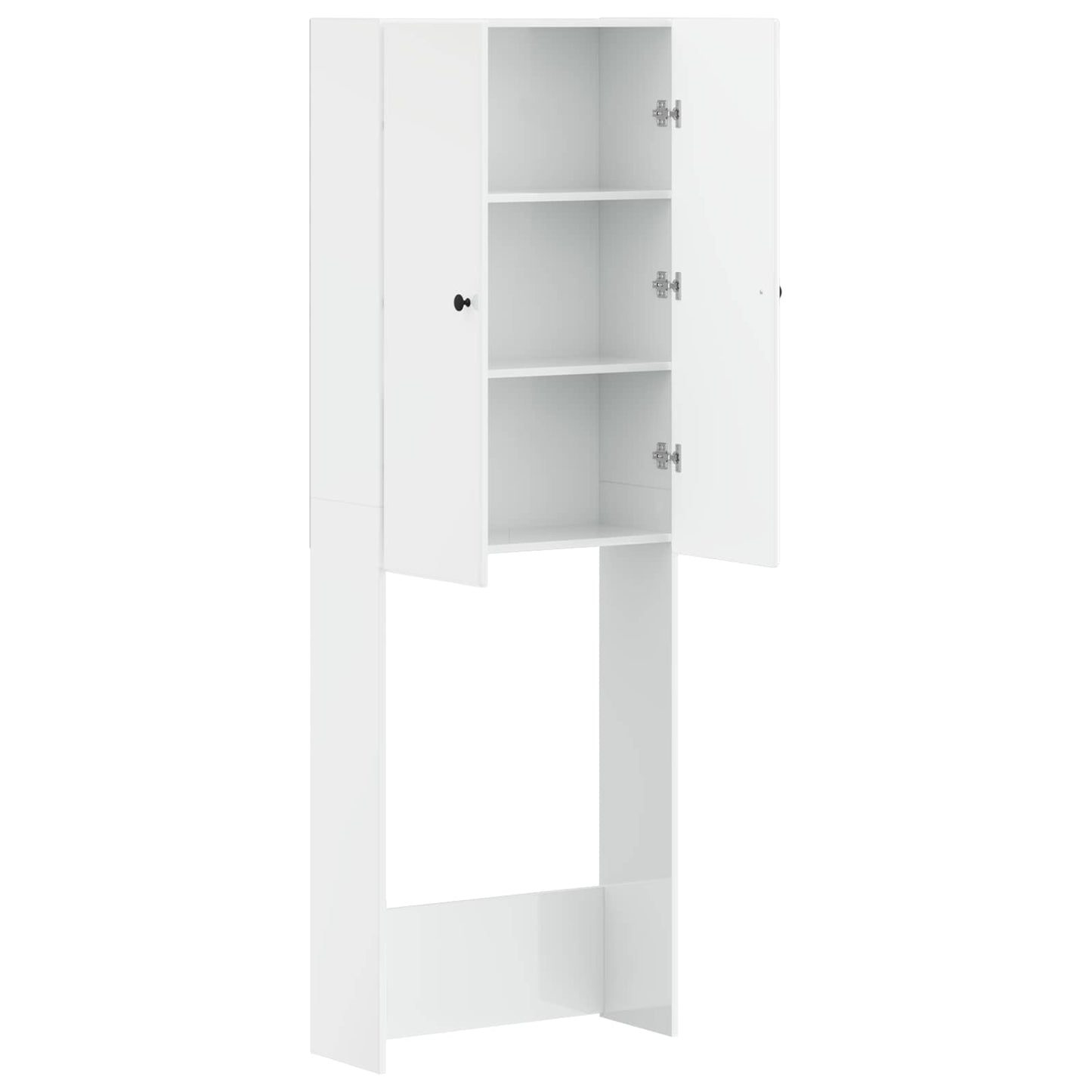 Toalett skap BREDA Høgglans hvit 66 x 25,5 x 190 cm