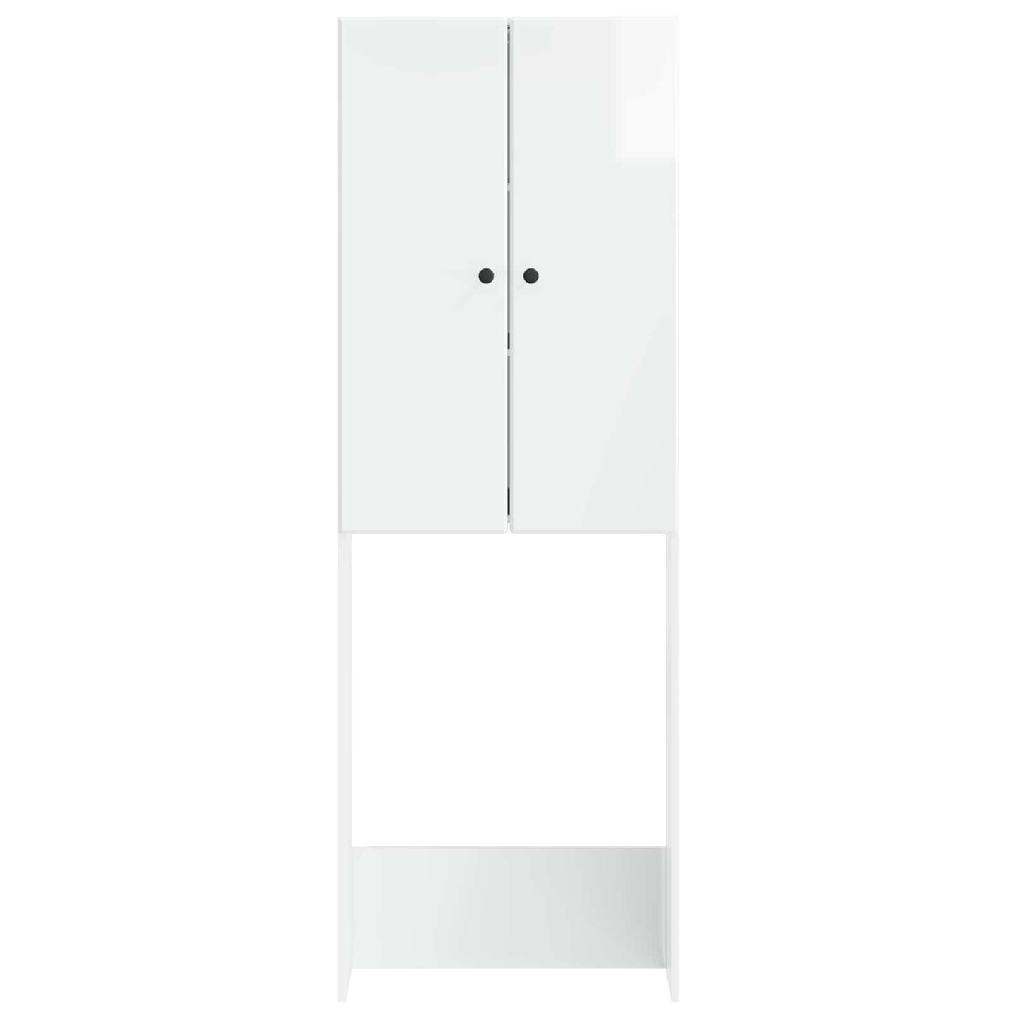 Toalett skap BREDA Høgglans hvit 66 x 25,5 x 190 cm