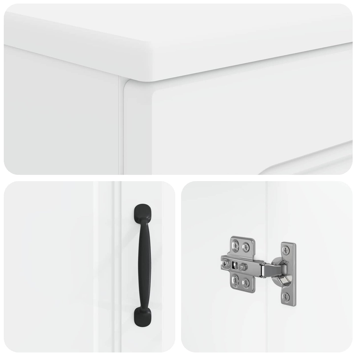 Baderomsvaskeskap UTRECHT Hvit 59,5 x 31,5 x 59 cm