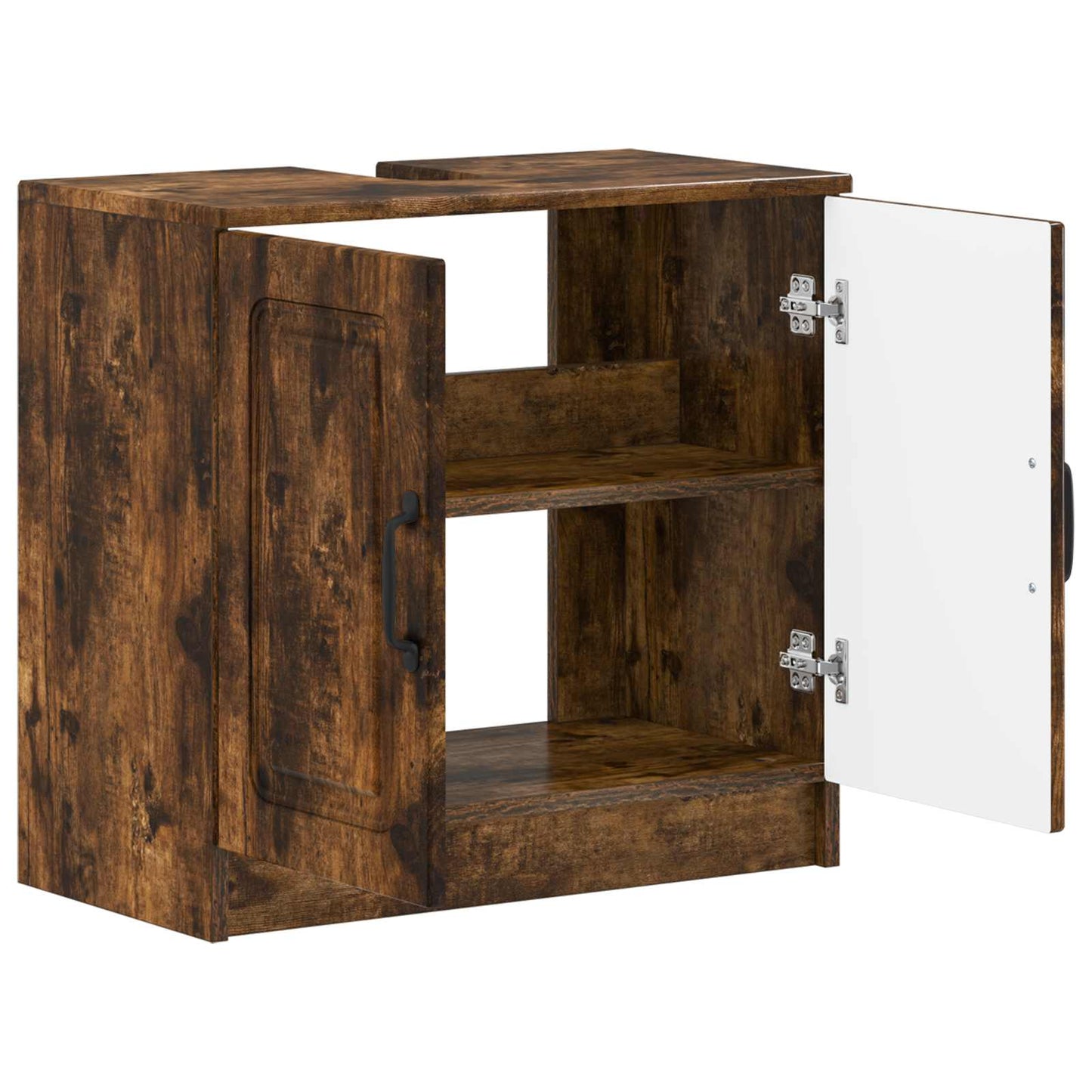Baderomsvaskeskap UTRECHT Røkt Eik 59,5 x 31,5 x 59 cm