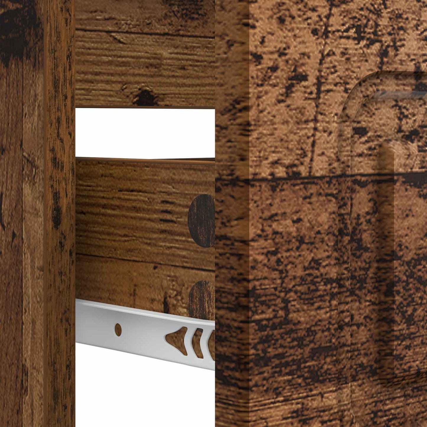 Baderomsvaskeskap UTRECHT Gammelt tre 82 x 41 x 56 cm