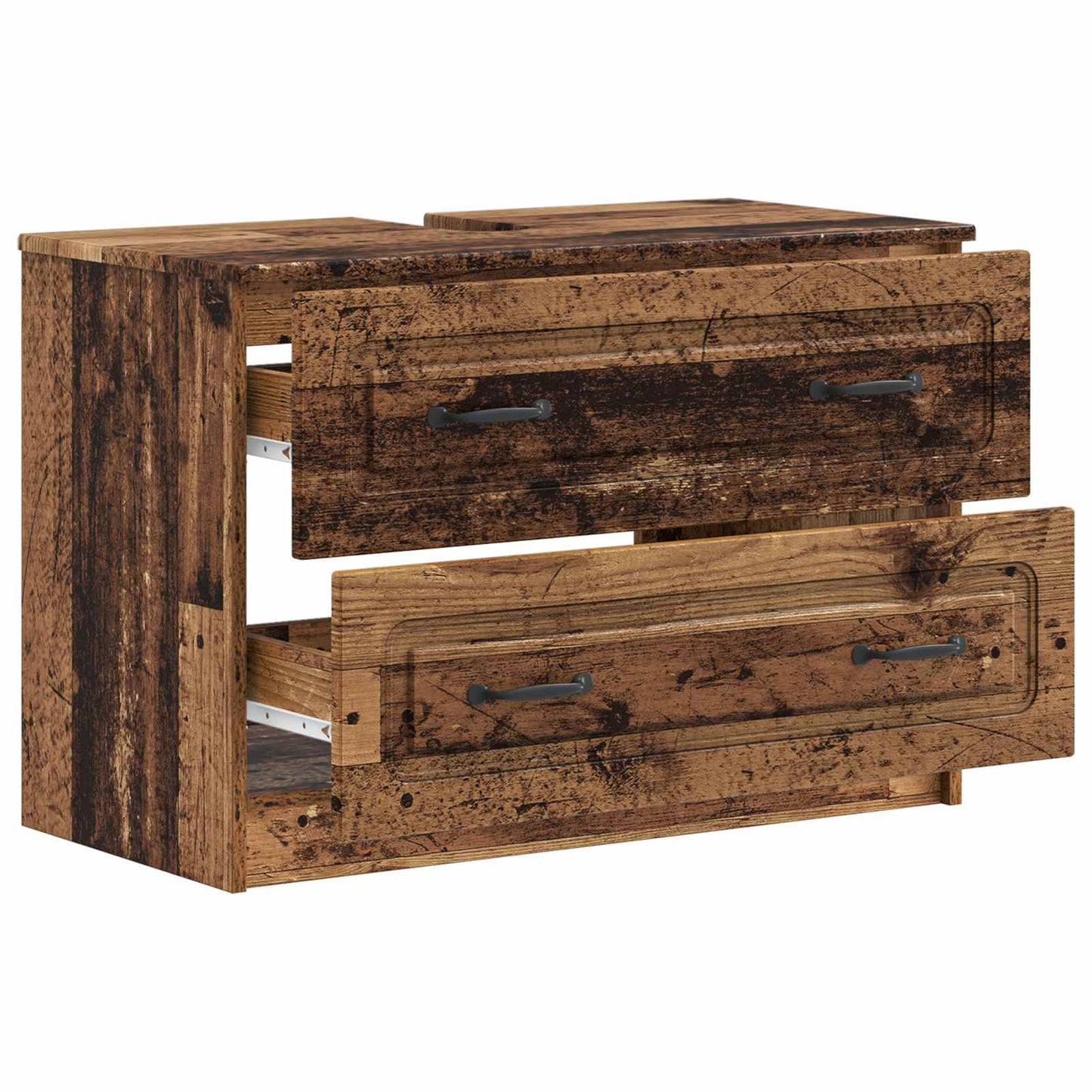 Baderomsvaskeskap UTRECHT Gammelt tre 82 x 41 x 56 cm
