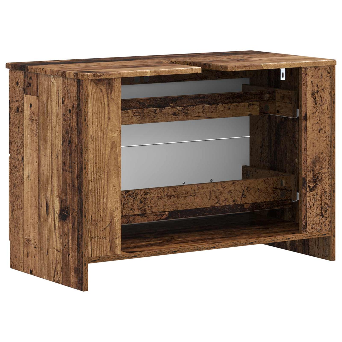 Baderomsvaskeskap UTRECHT Gammelt tre 82 x 41 x 56 cm