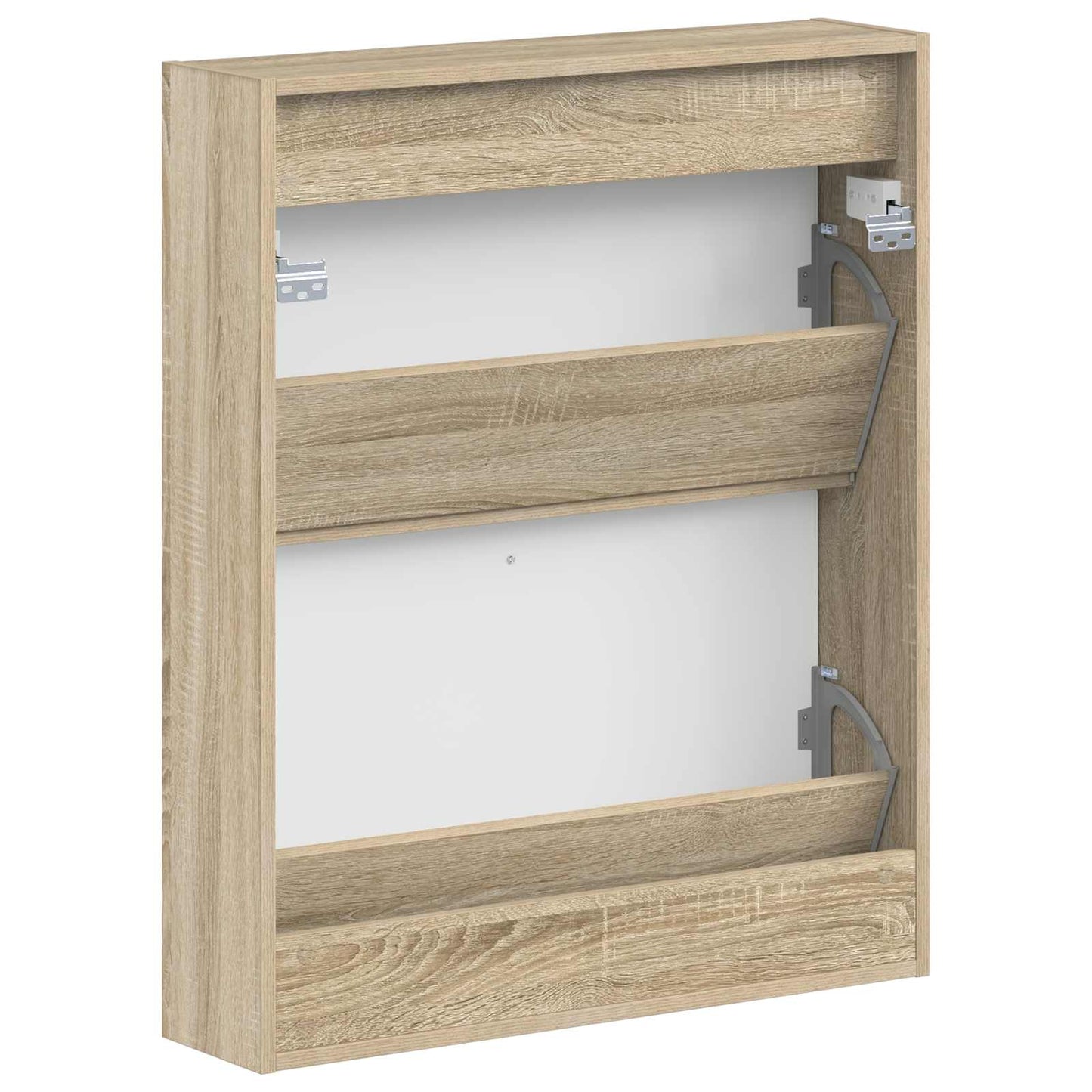 Vegghengt skoskap UTRECHT 71 x 17 x 86 cm Konstruert tre